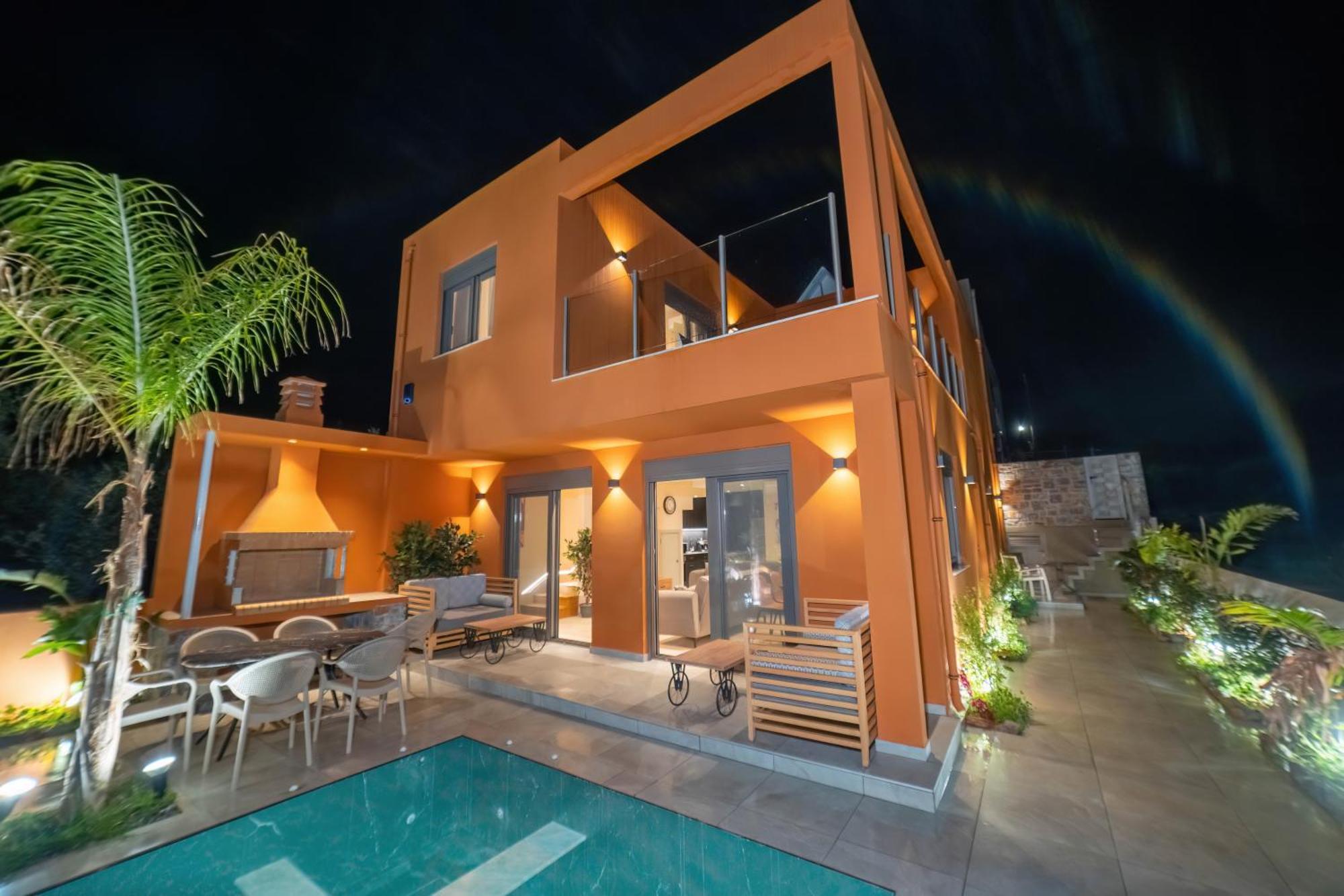 Naturalia Orange Luxury - Private Pool - Sleeps 8 * Analipsi (Crete)