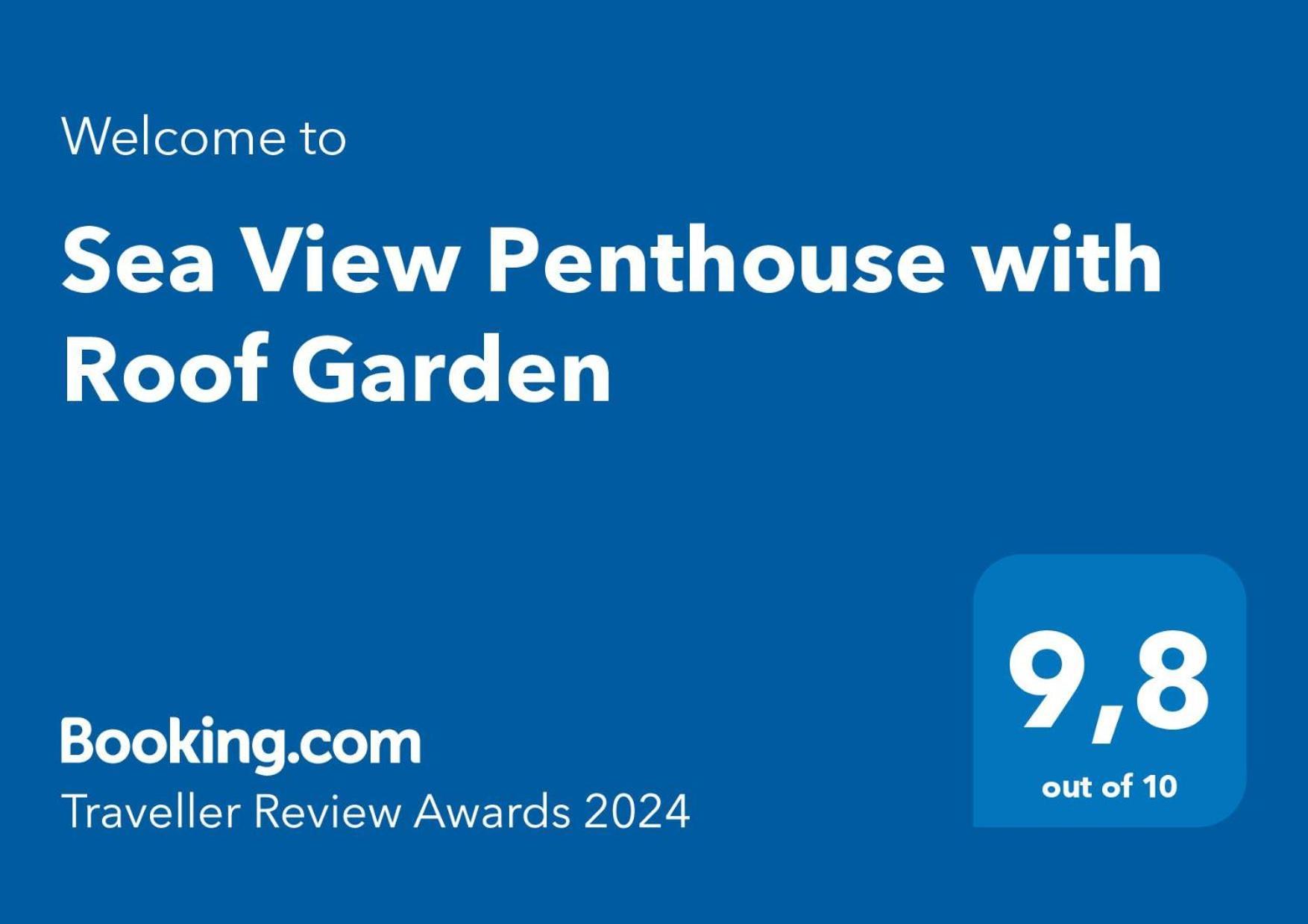 Apartment Sea View Penthouse With Roof Garden *