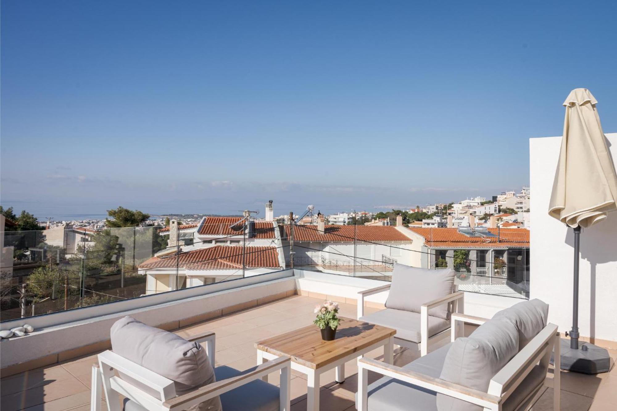 Villa Athenian Riviera Panorama Athens