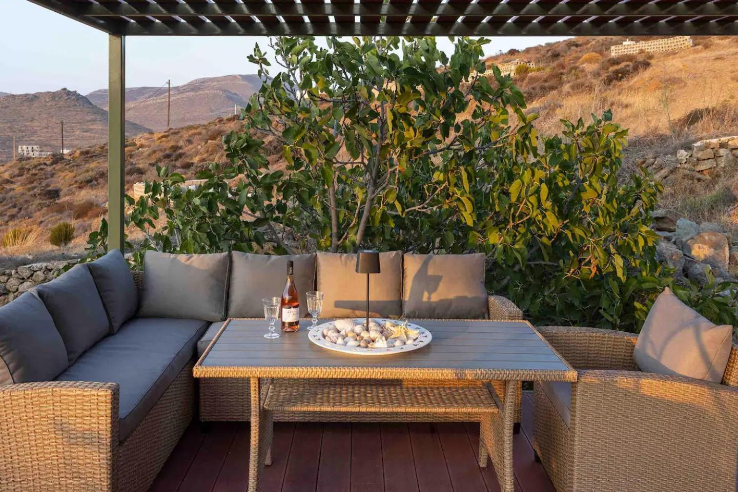 Stelios-korina With Pool And Stunning View In Syros Posidonia
