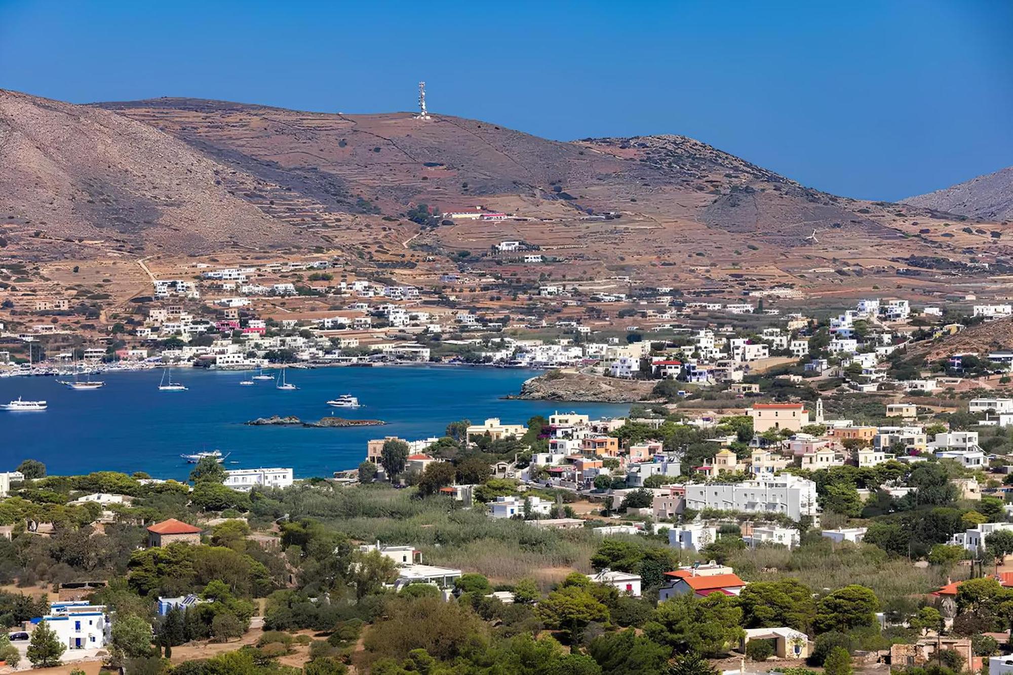 Stelios-korina With Pool And Stunning View In Syros Posidonia *