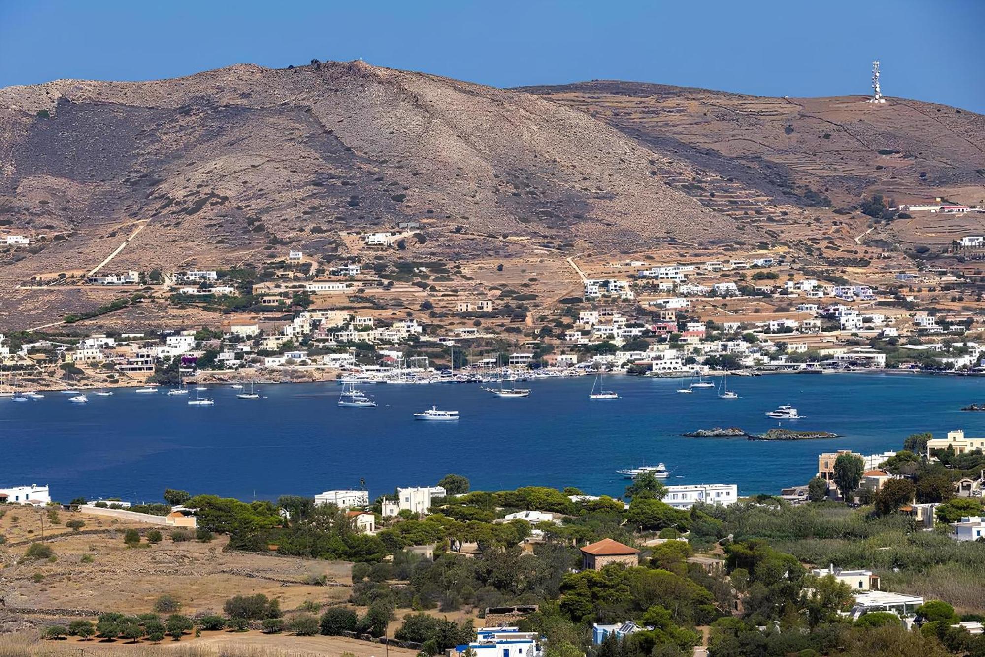 Stelios-korina With Pool And Stunning View In Syros Posidonia Villa