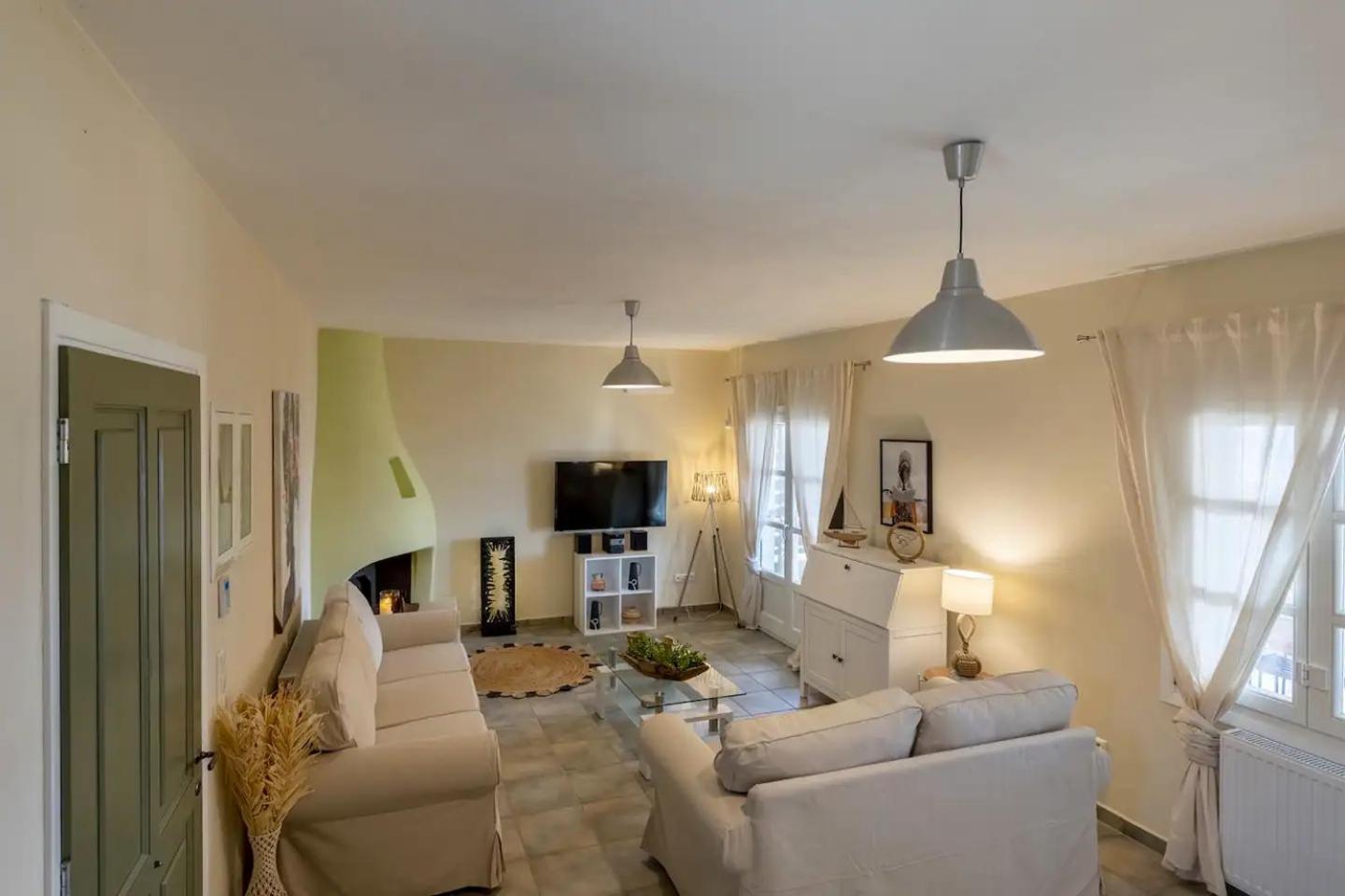 Stelios-korina With Pool And Stunning View In Syros Posidonia Villa
