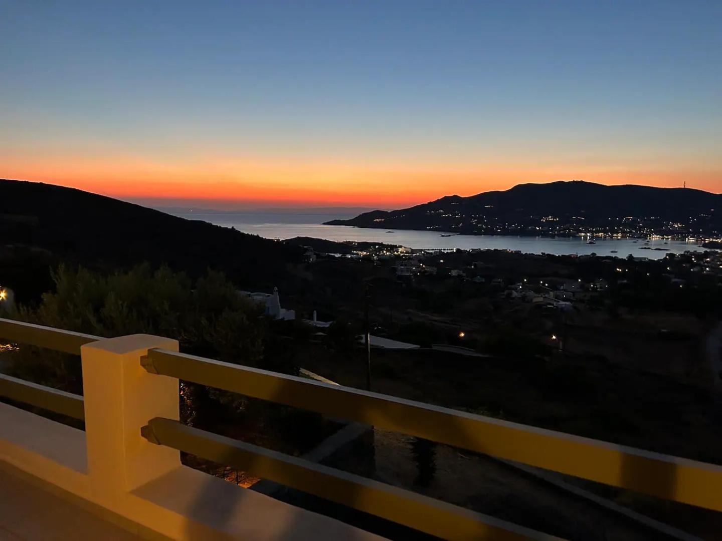 Stelios-korina With Pool And Stunning View In Syros Posidonia Villa