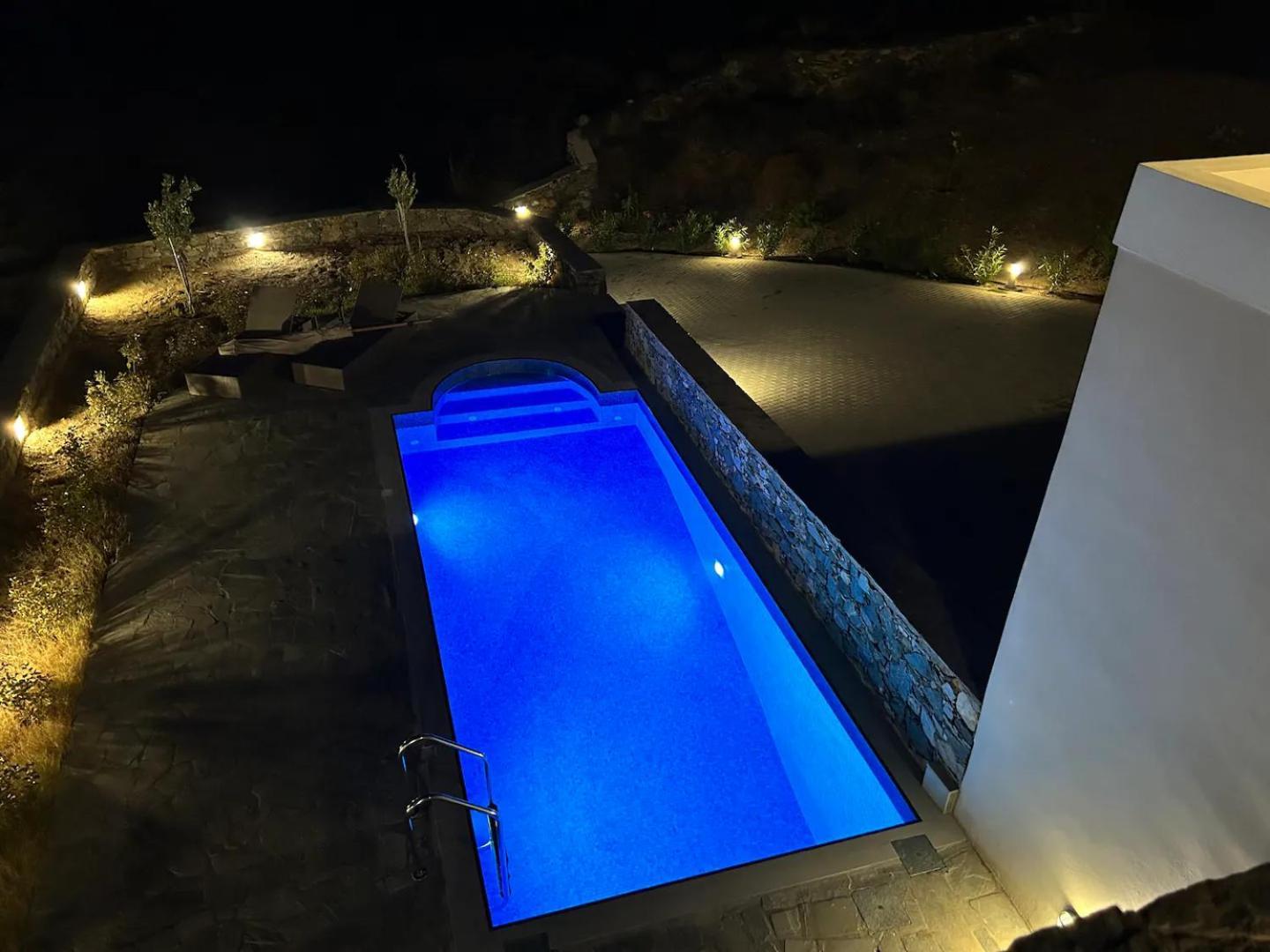 Stelios-korina With Pool And Stunning View In Syros Posidonia Posidhonia (Syros)