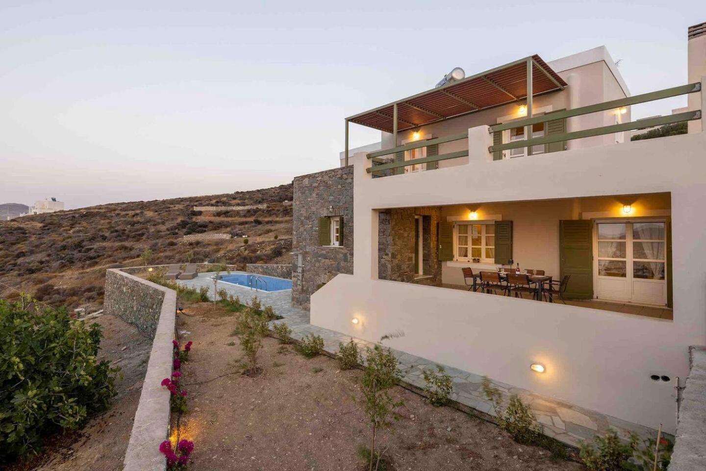 Stelios-korina With Pool And Stunning View In Syros Posidonia Villa *