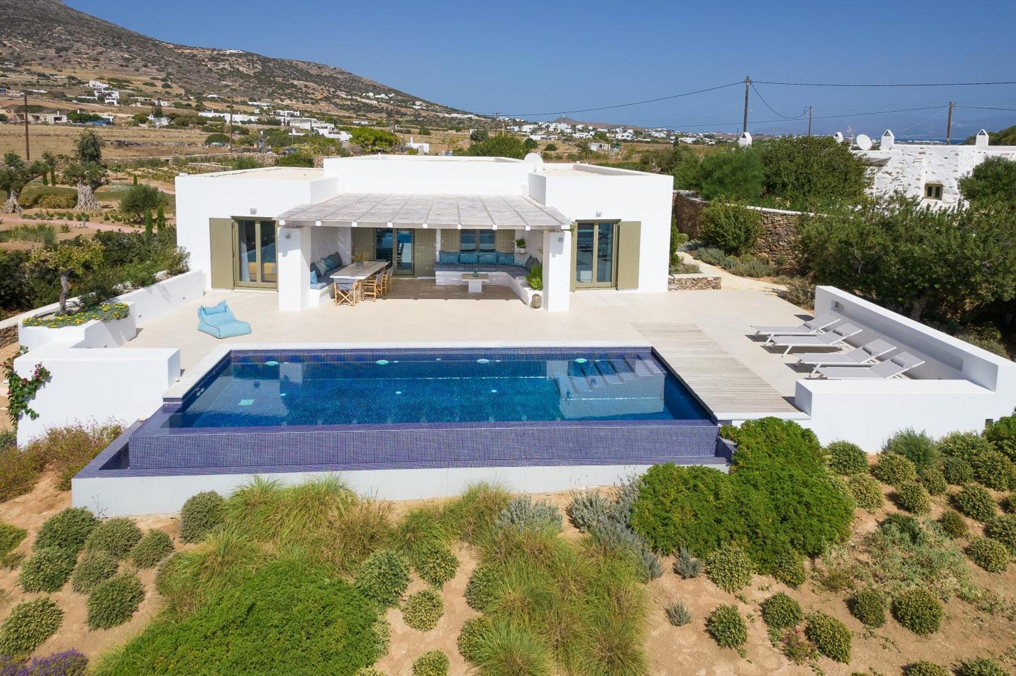 Eleonas Estate - With Partially Private Pools & Professional Tennis Court Villa *