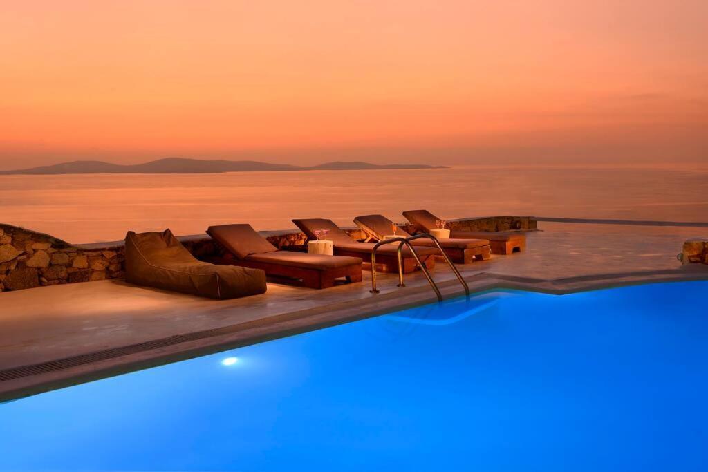 Spectacular Sunset Pool By Calypso Sunset * Mykonos Town