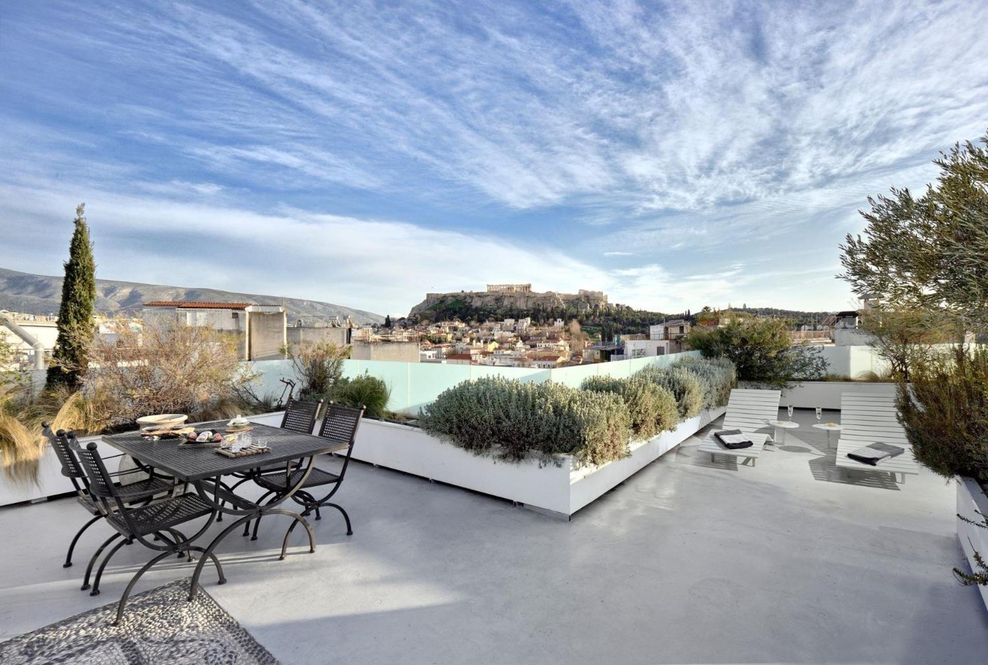 Stunning Athens Penthouse Historic Centre Location Alto Penthouse Acroposlis View Psyrri Villa Athens