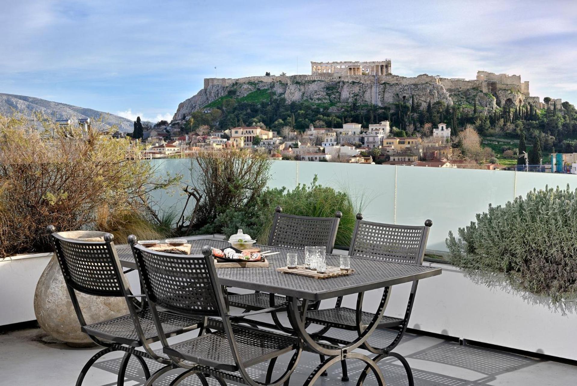 Stunning Athens Penthouse Historic Centre Location Alto Penthouse Acroposlis View Psyrri *