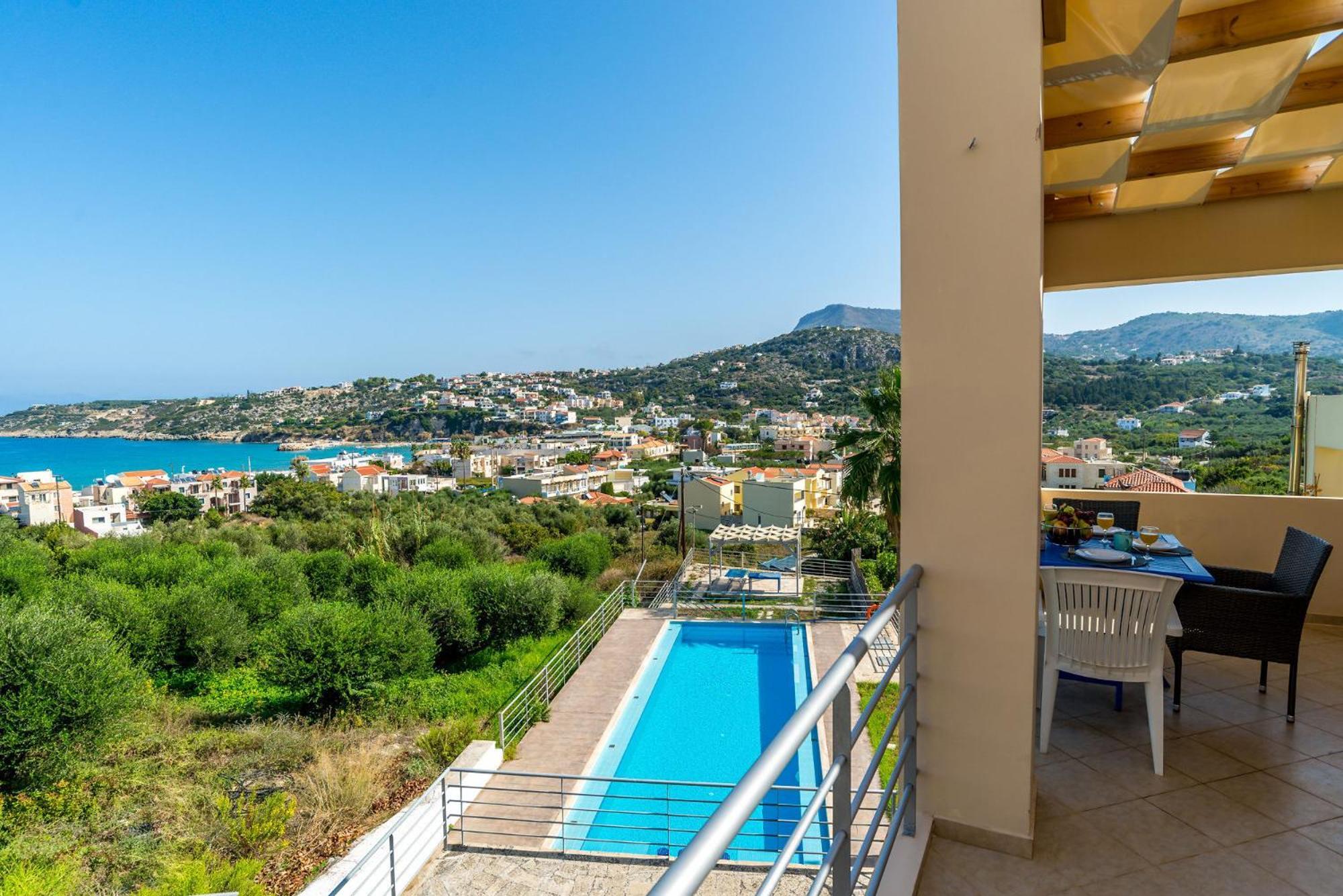 Almyrida Bay View House Ii By Apokoronas-villas * Almyrida (Crete)