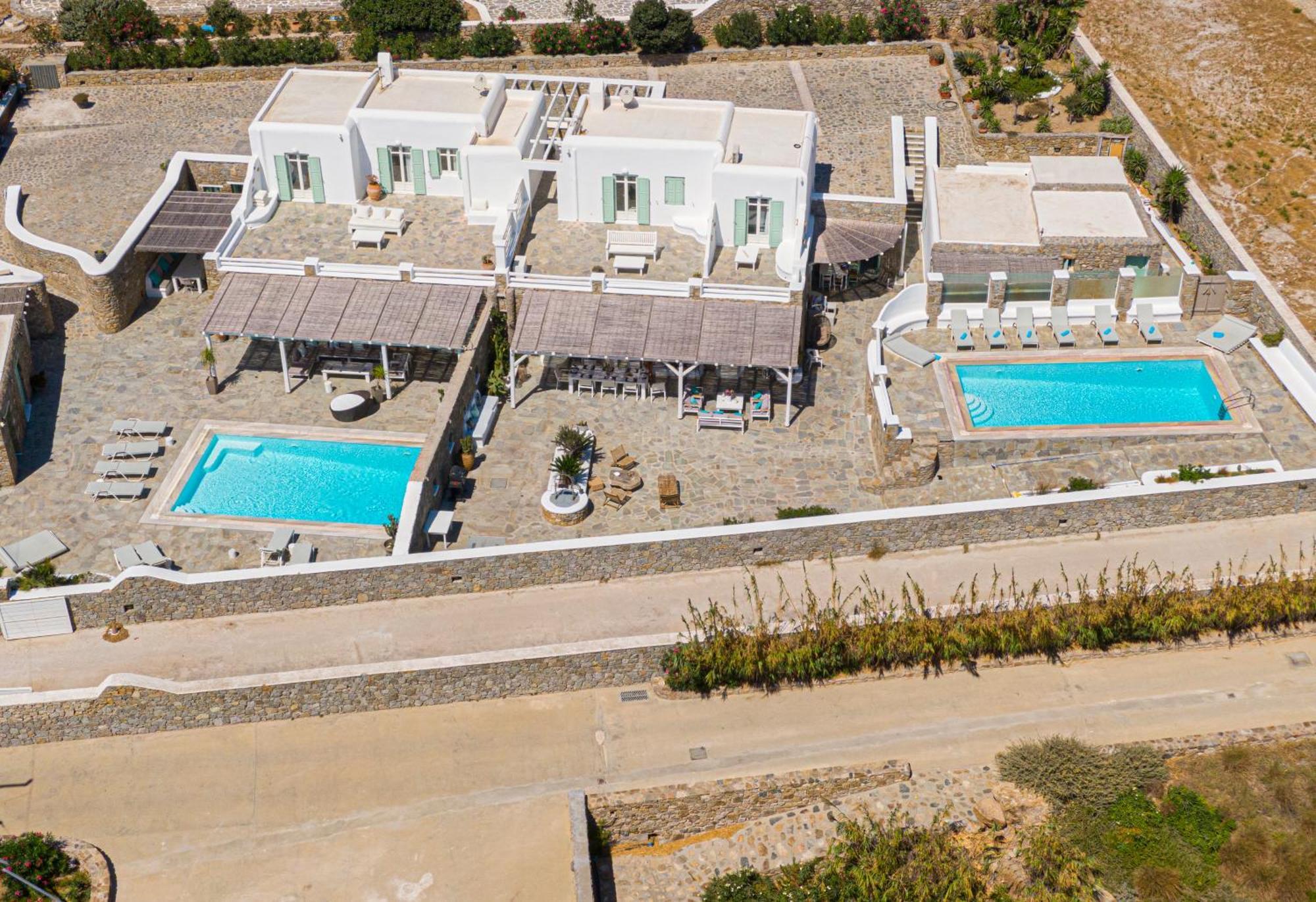 Mando Pool Villas W Sea Views - Five Bedrooms * Super Paradise Beach (Mykonos)