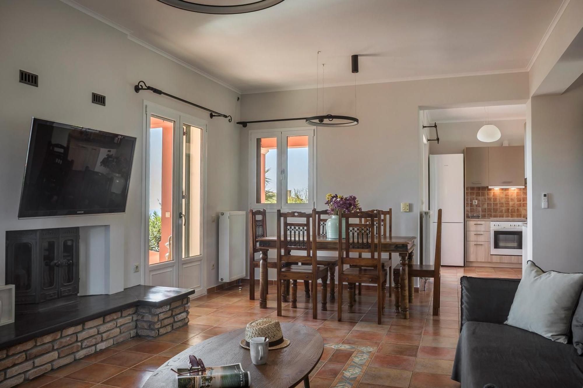Superb Kefalonia Villa 4 Bedrooms Villa Froso Stunning Sea Views Sunny Roof Terrace Lakithras * Fokata