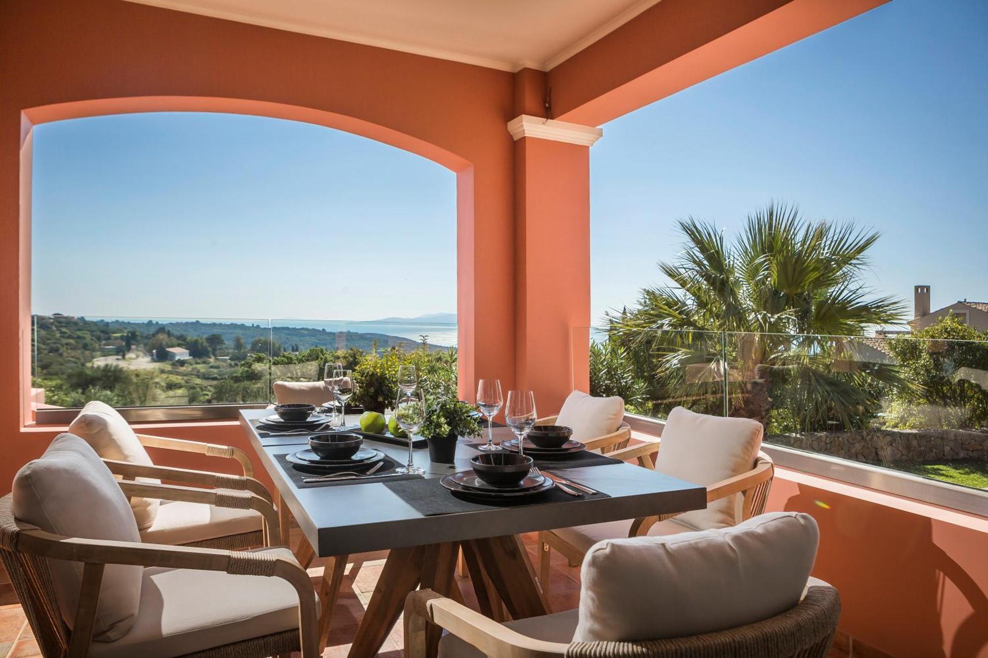Villa Superb Kefalonia Villa 4 Bedrooms Villa Froso Stunning Sea Views Sunny Roof Terrace Lakithras
