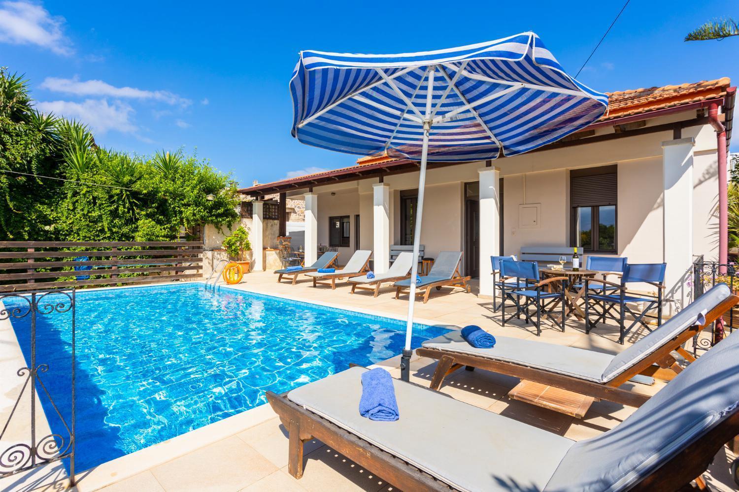 Villa Maro Large Private Pool Ac Wifi *