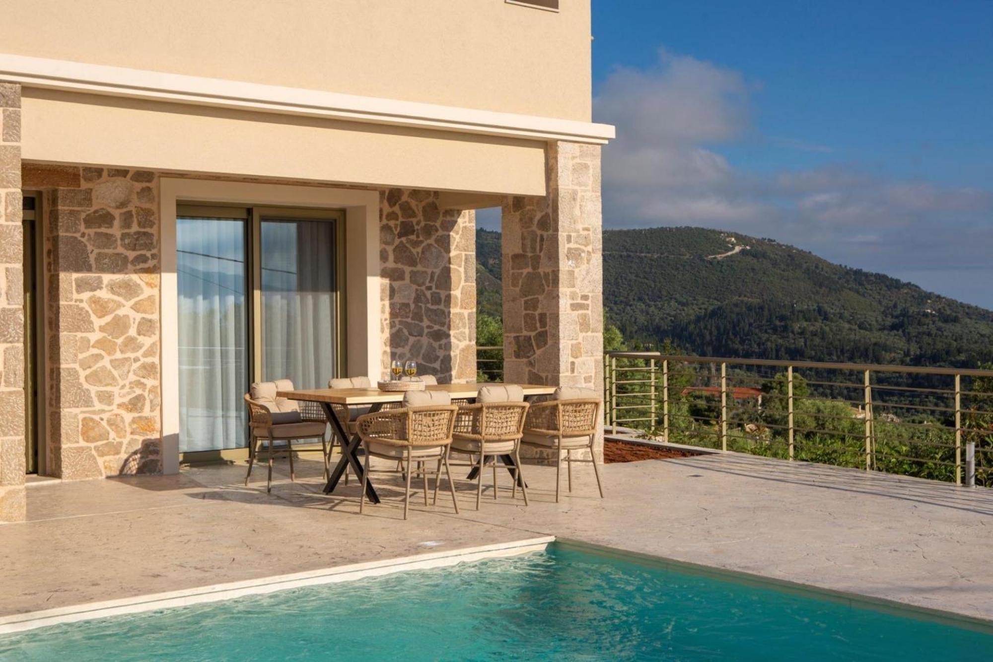 Villa Veramente With Sea View Lefkada City