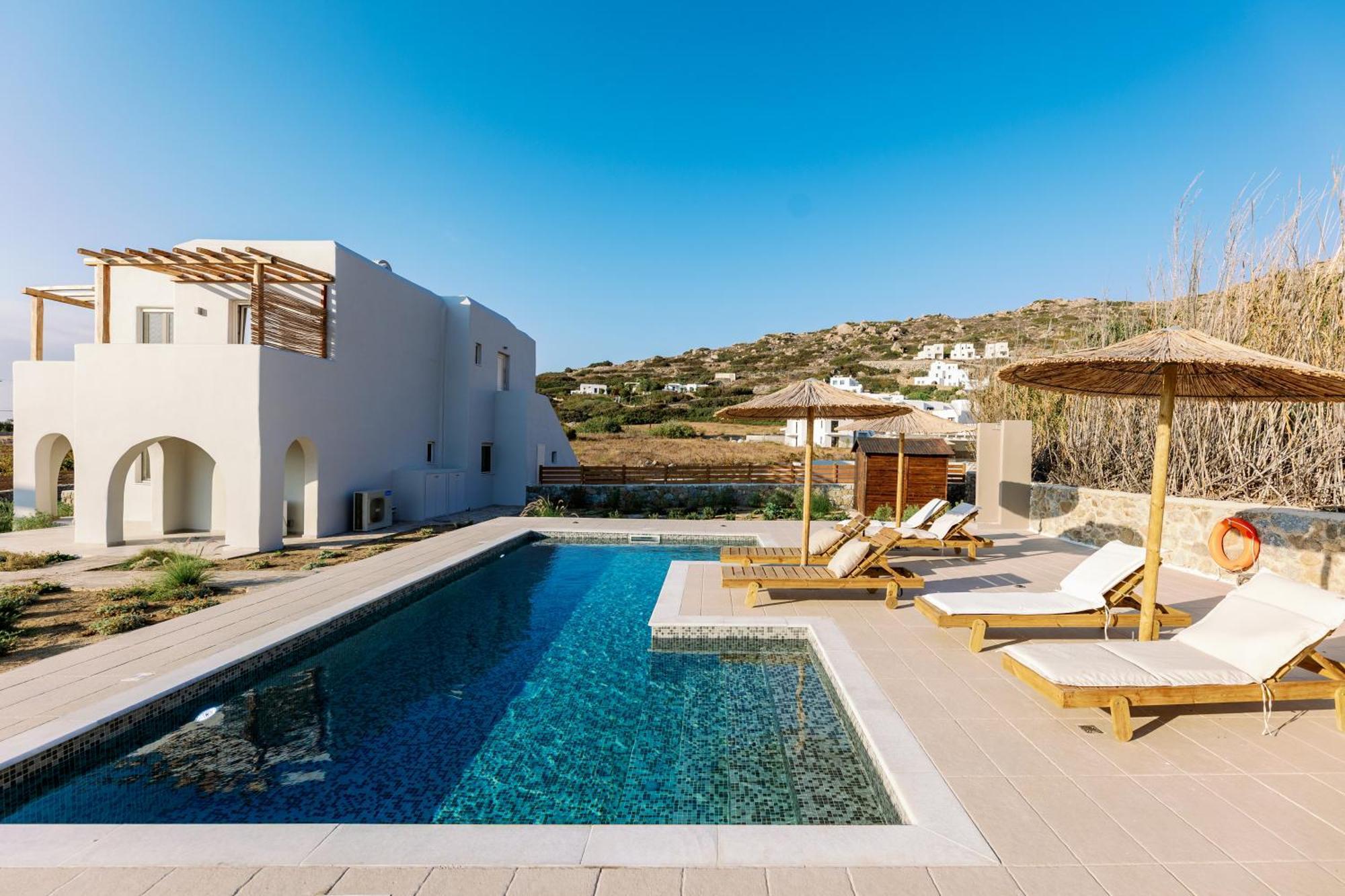 Finest -seaside With Private Swimming Pool- Villa Mikri Vigla