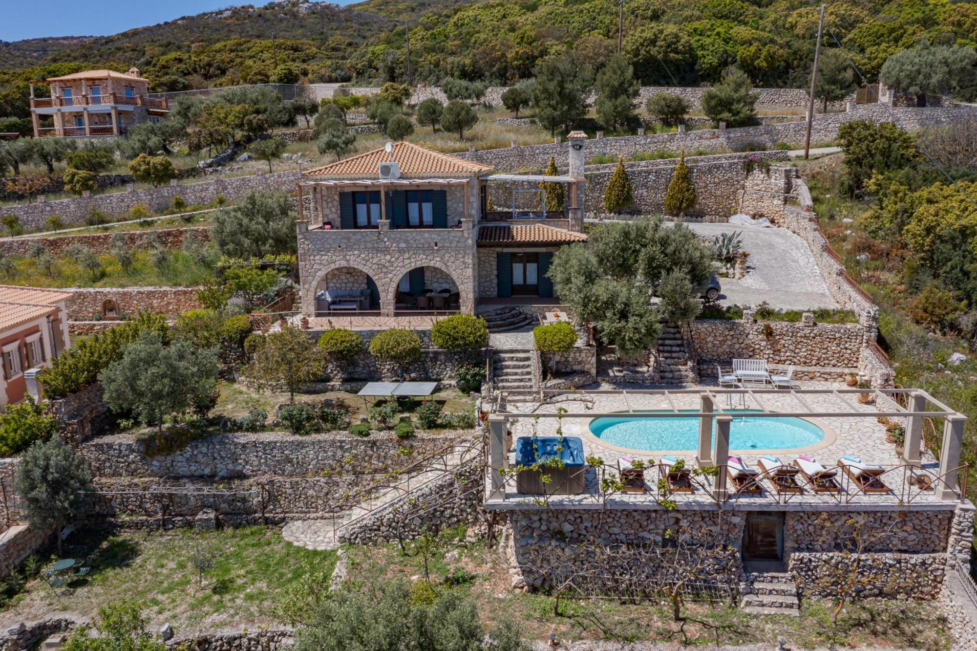 Armos Stone - Private Pool & Sea Views, By Zantewize * Skinaria