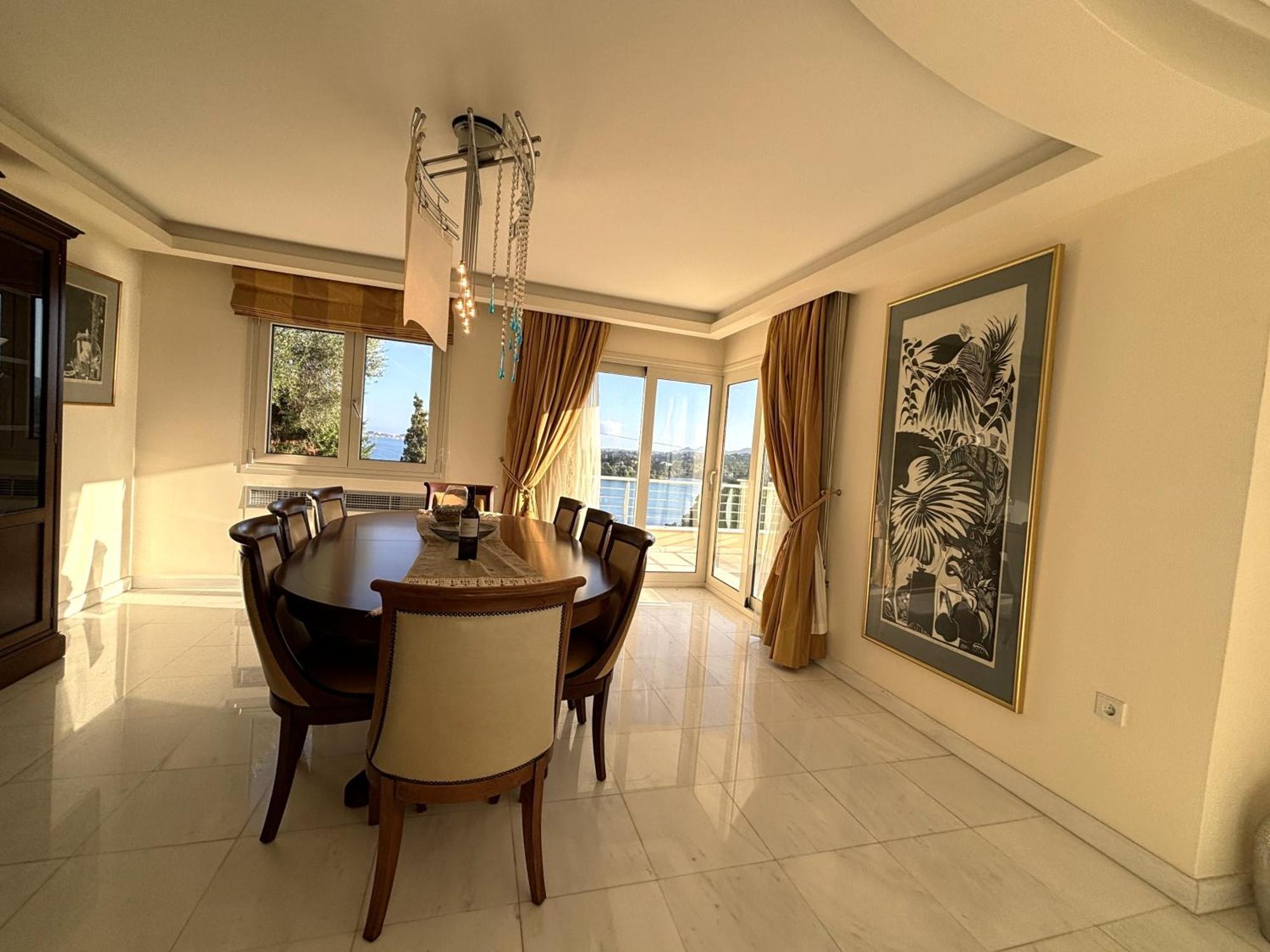 Villa Liberty: Classic Luxury Sea View With Private Pool Kommeno (Corfu)