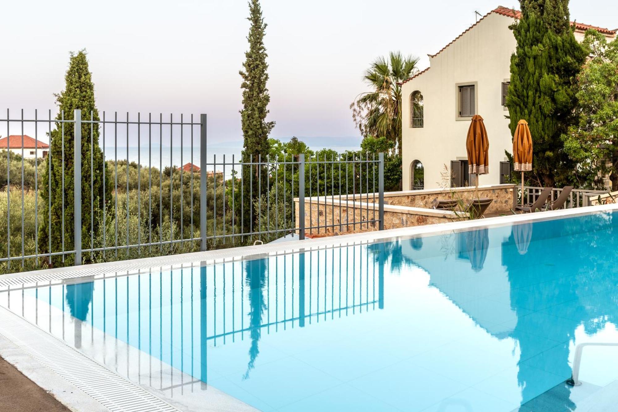 Olympia Zervea With Pool - Apartment