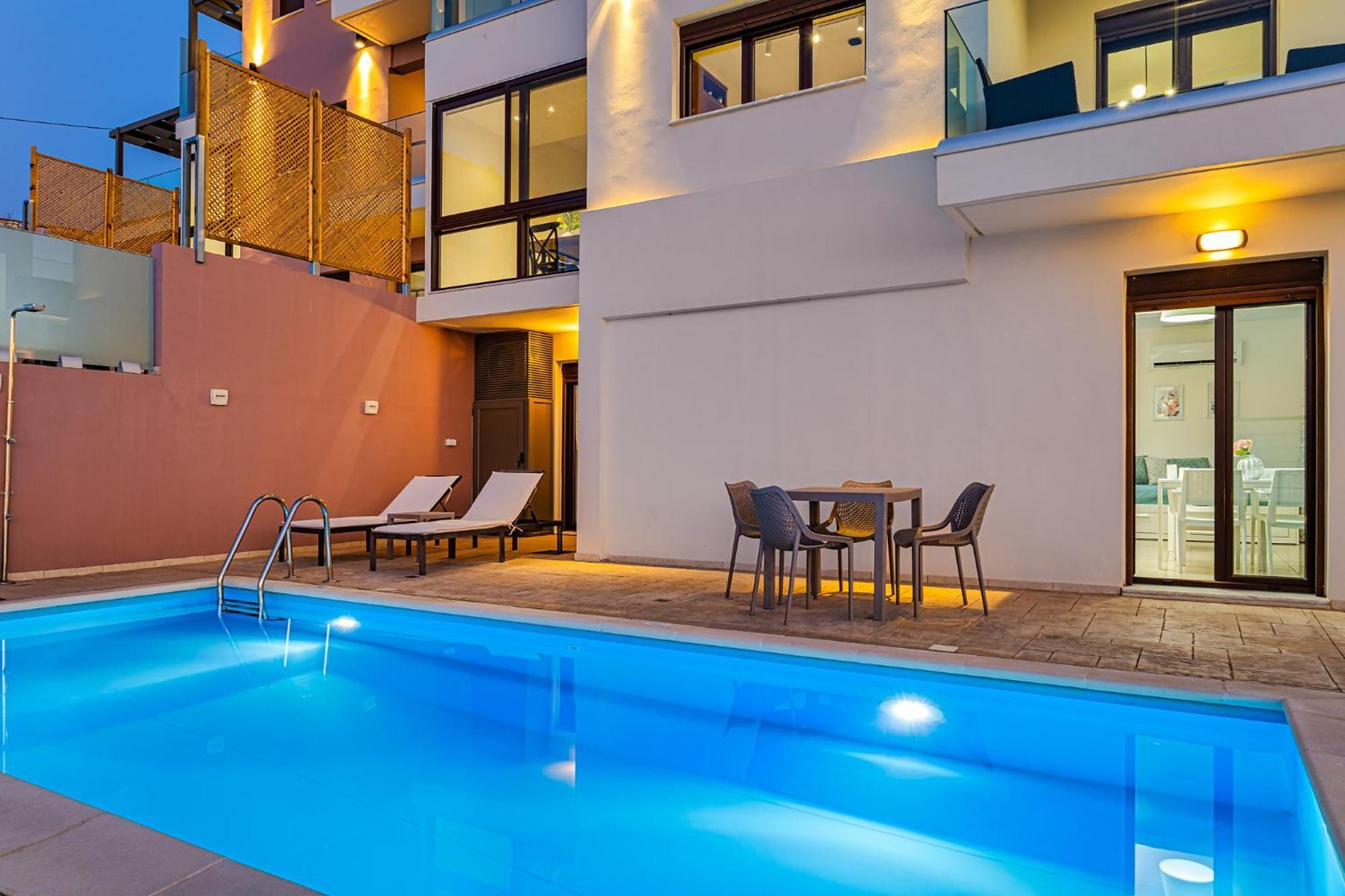 Lia Chania With Private Ecologic Pool And Amazing View! * Chania (Crete)