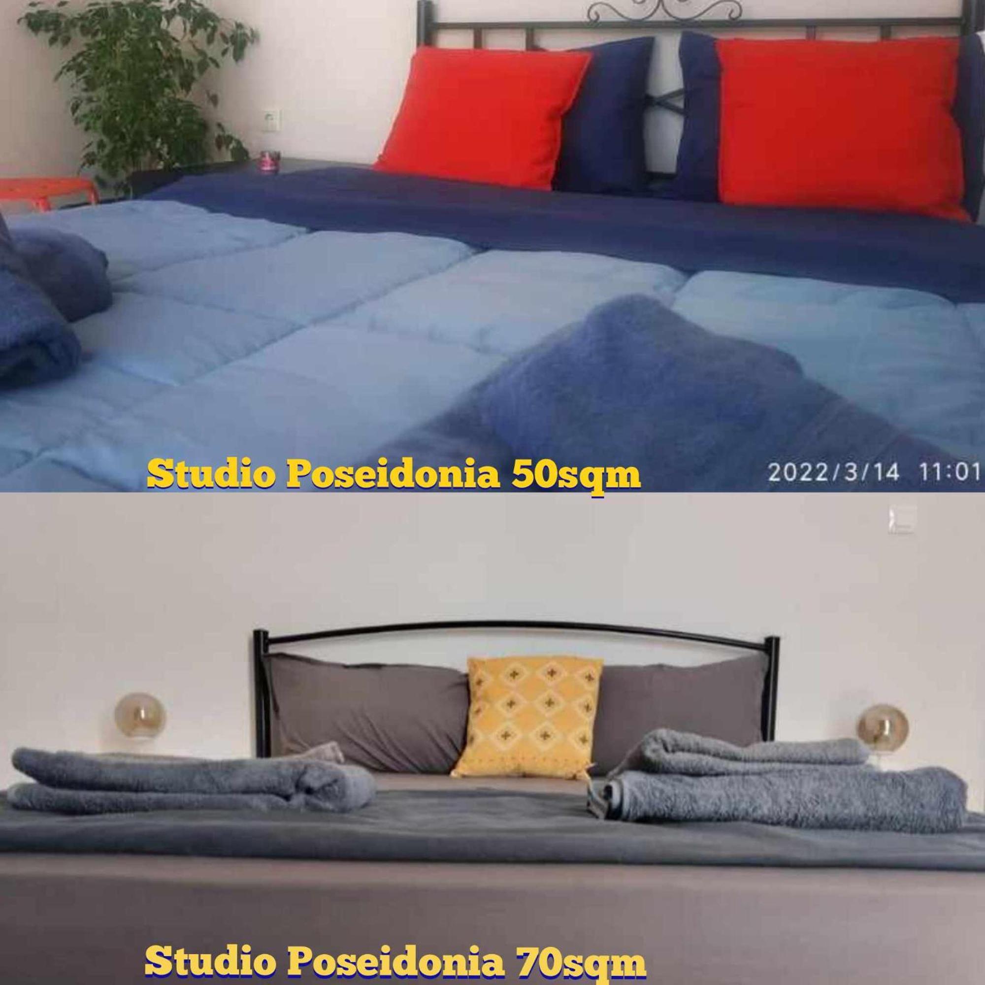 Poseidonia 50 & 70 Sqm With Sea View Apartment *