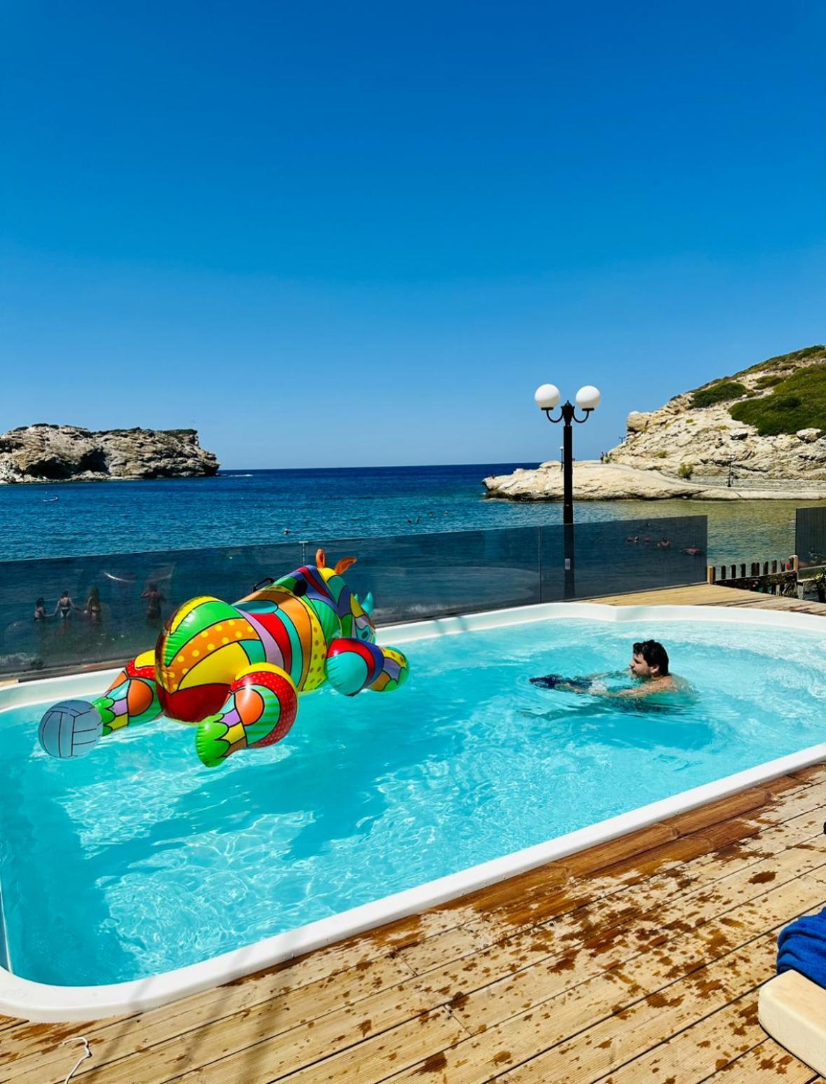 Front With Swimming Pool * Ligaria (Crete)