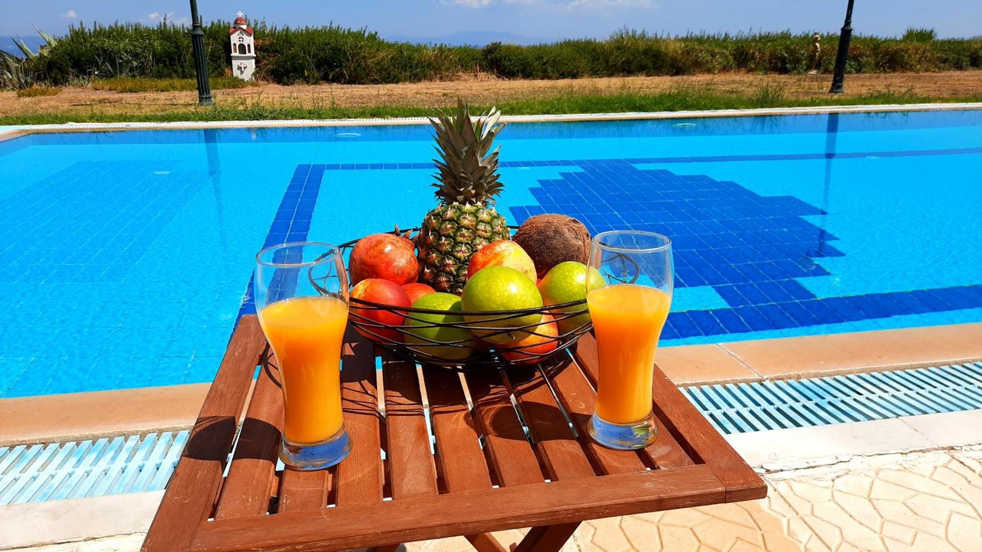Holiday home Blue Pastel-cliffside Villa, Shared Pool, Wild Sandy Nearby Nea Poteidaia