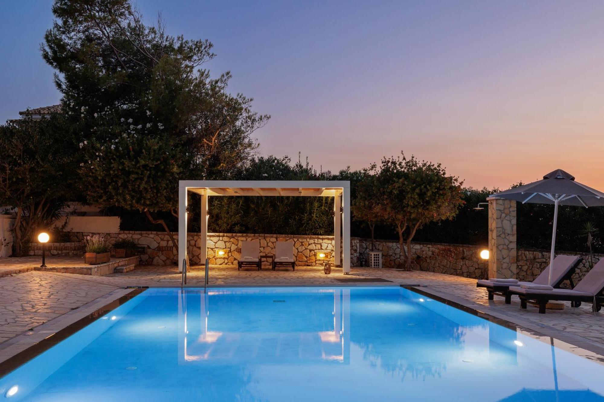 Beachfront Dionysos - With Private Villa