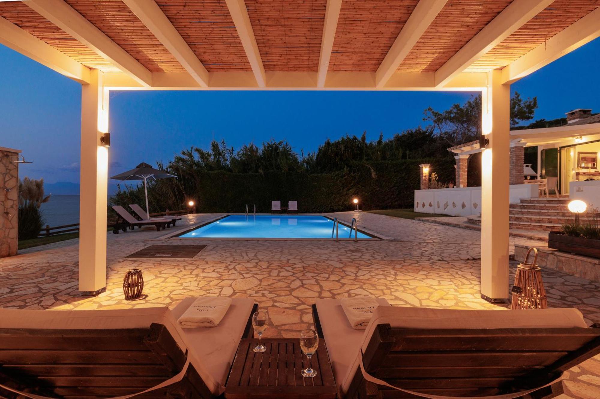Beachfront Dionysos - With Private