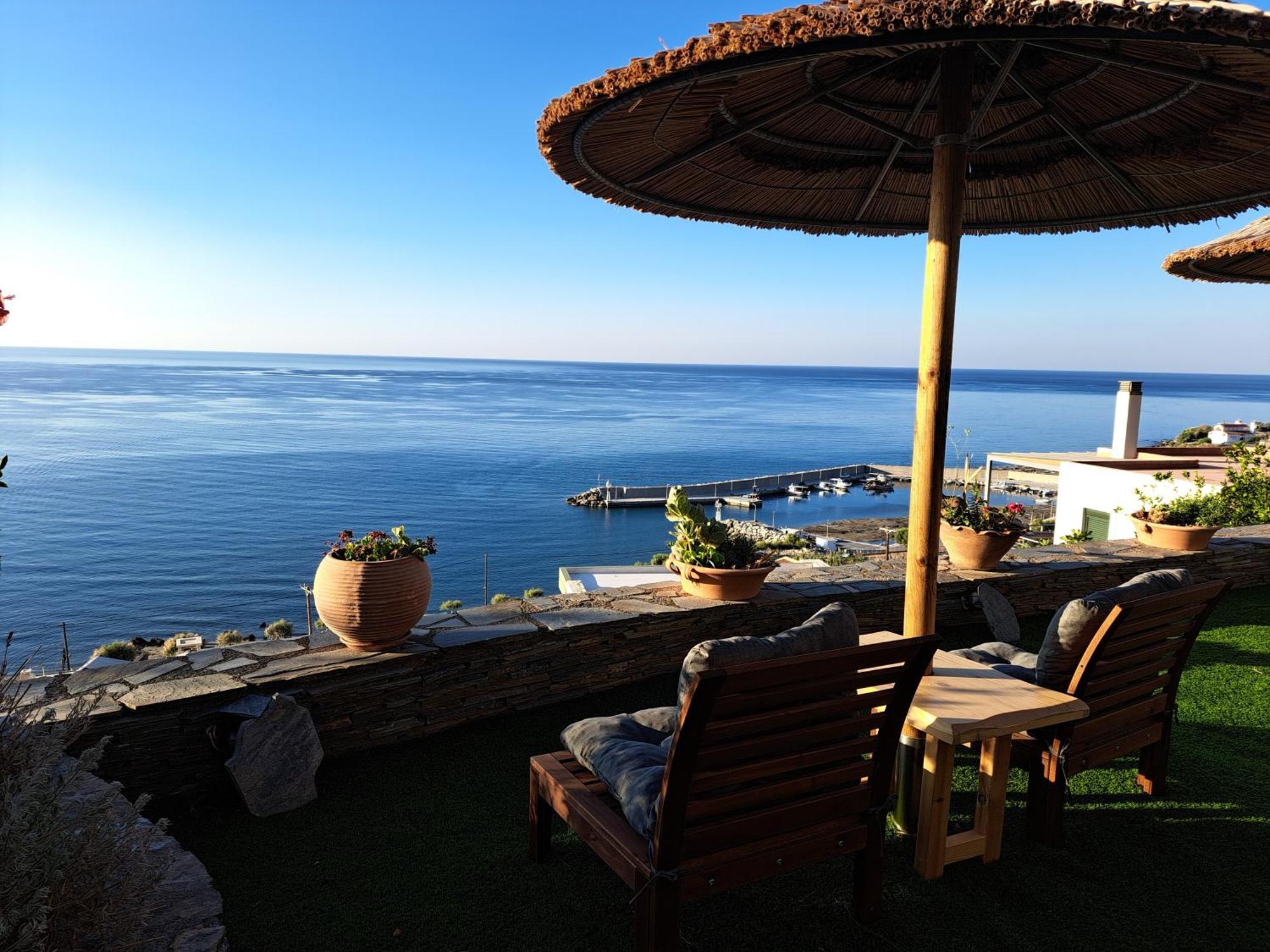 Breathtaking Sea View Flat In South Crete Keratokampos