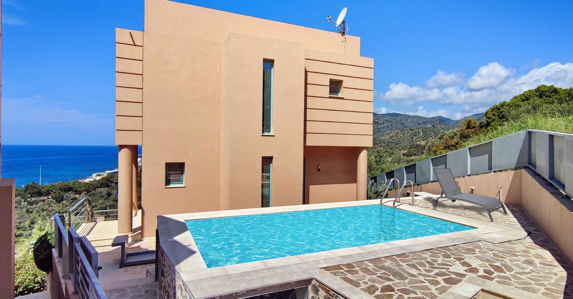 Ouzo Panoramic Houses 1, With Private Pool *