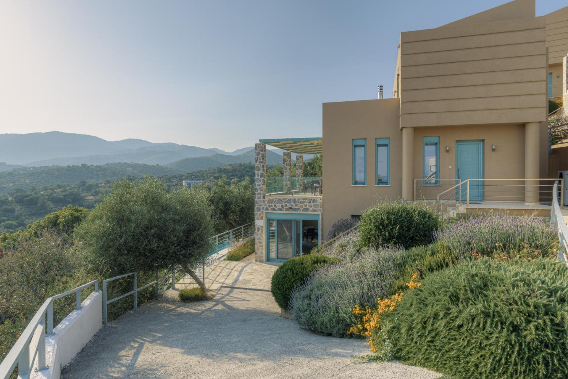 Ouzo Panoramic Houses 1, With Private Pool Plomari