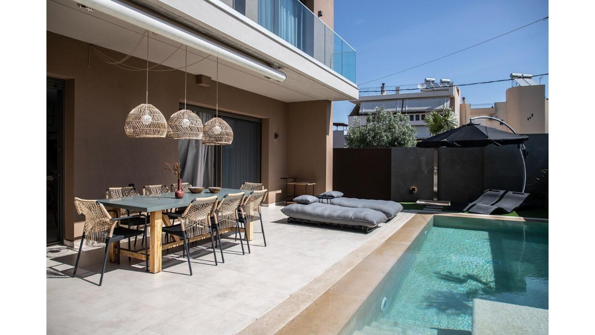 Villa Salina - With Private Heated Eco-pool, Sauna & Jaccuzi Hot Tub Volos