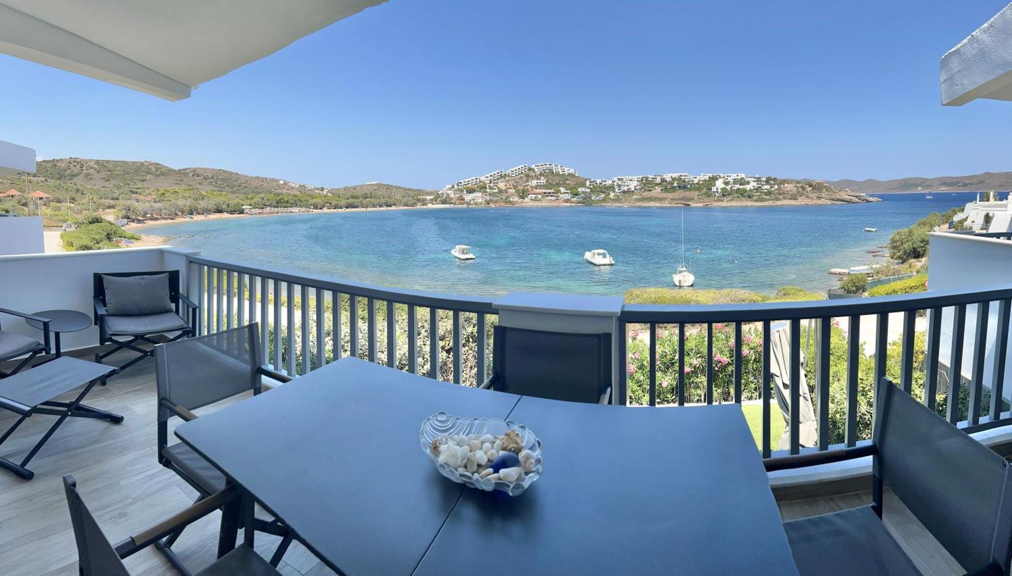Villa Sounio - Waterfront Luxury Pounta Zeza 170 Sqm On Private Sounion