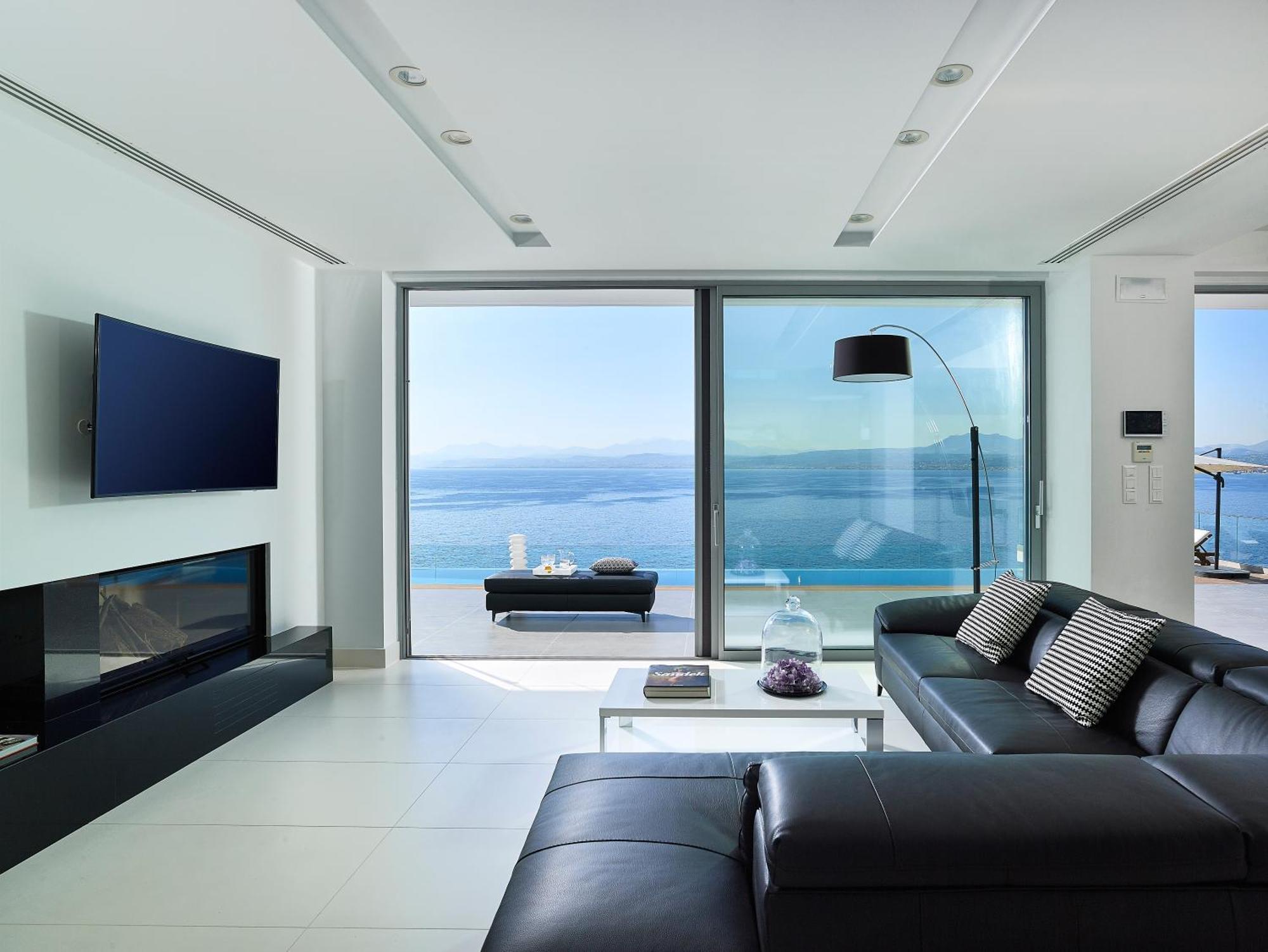 Beachfront In Crete - Epavli Luxury Villa Agia Pelagia (Crete)