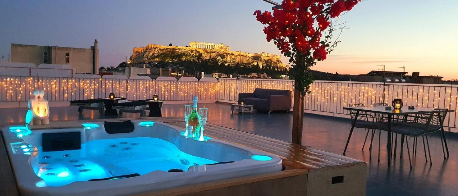 Acropolis View In The Heart Of Monastiraki Apartment *