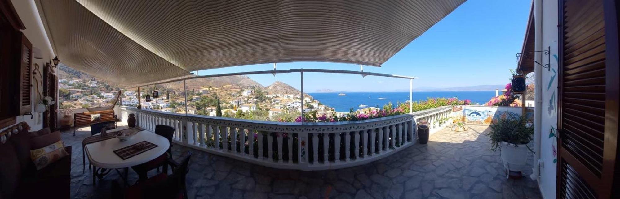 Panoramic Views In Hydra, Greece Holiday home
