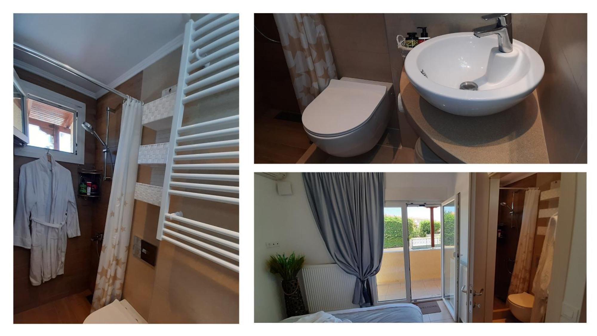 Holiday home Blue Pastel-cliffside Villa, Shared Pool, Wild Sandy Nearby Nea Poteidaia