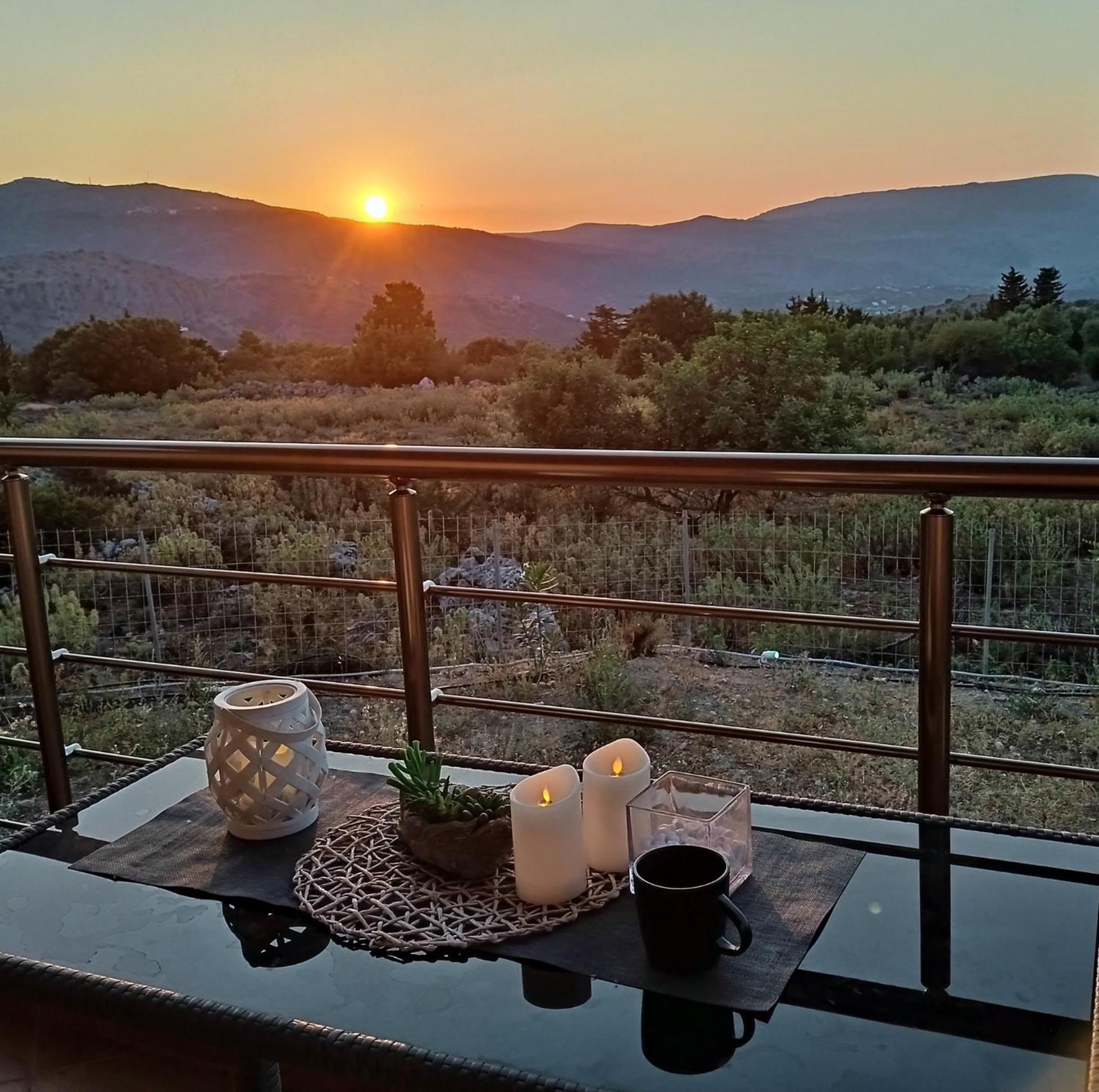 Stone Halepa With Panoramic View. Villa Neon Khorion (Chania)