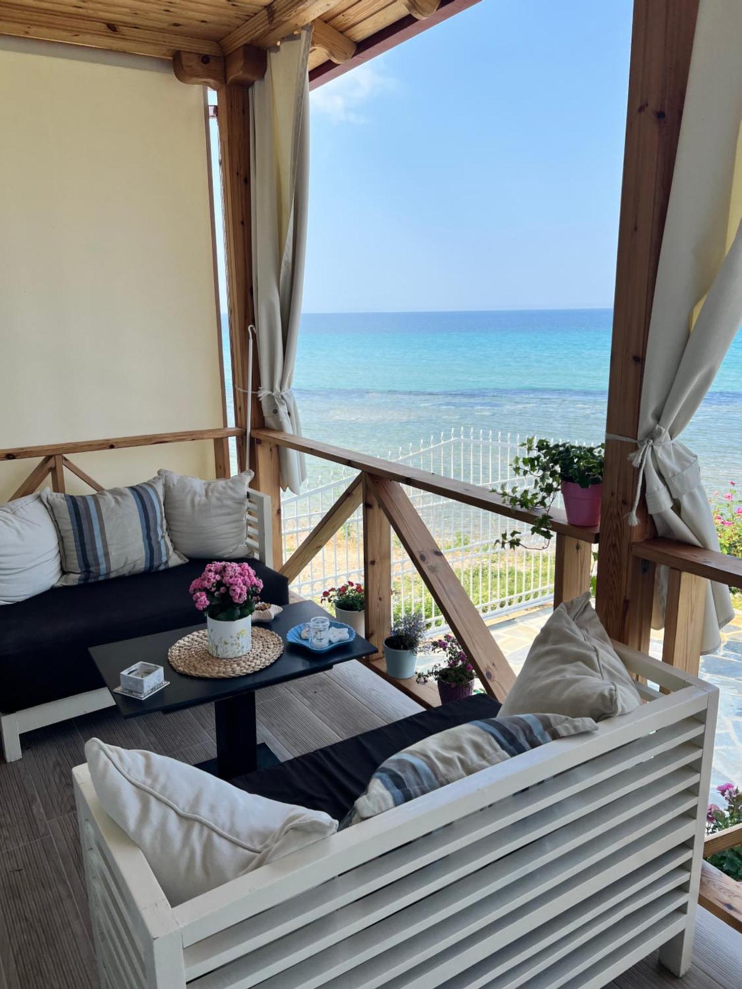 Beachfront Athina Villa Vergia