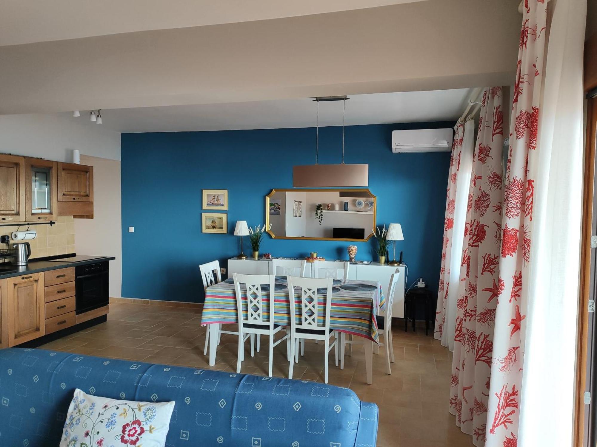 Navy Blue Apartment Nea Skioni