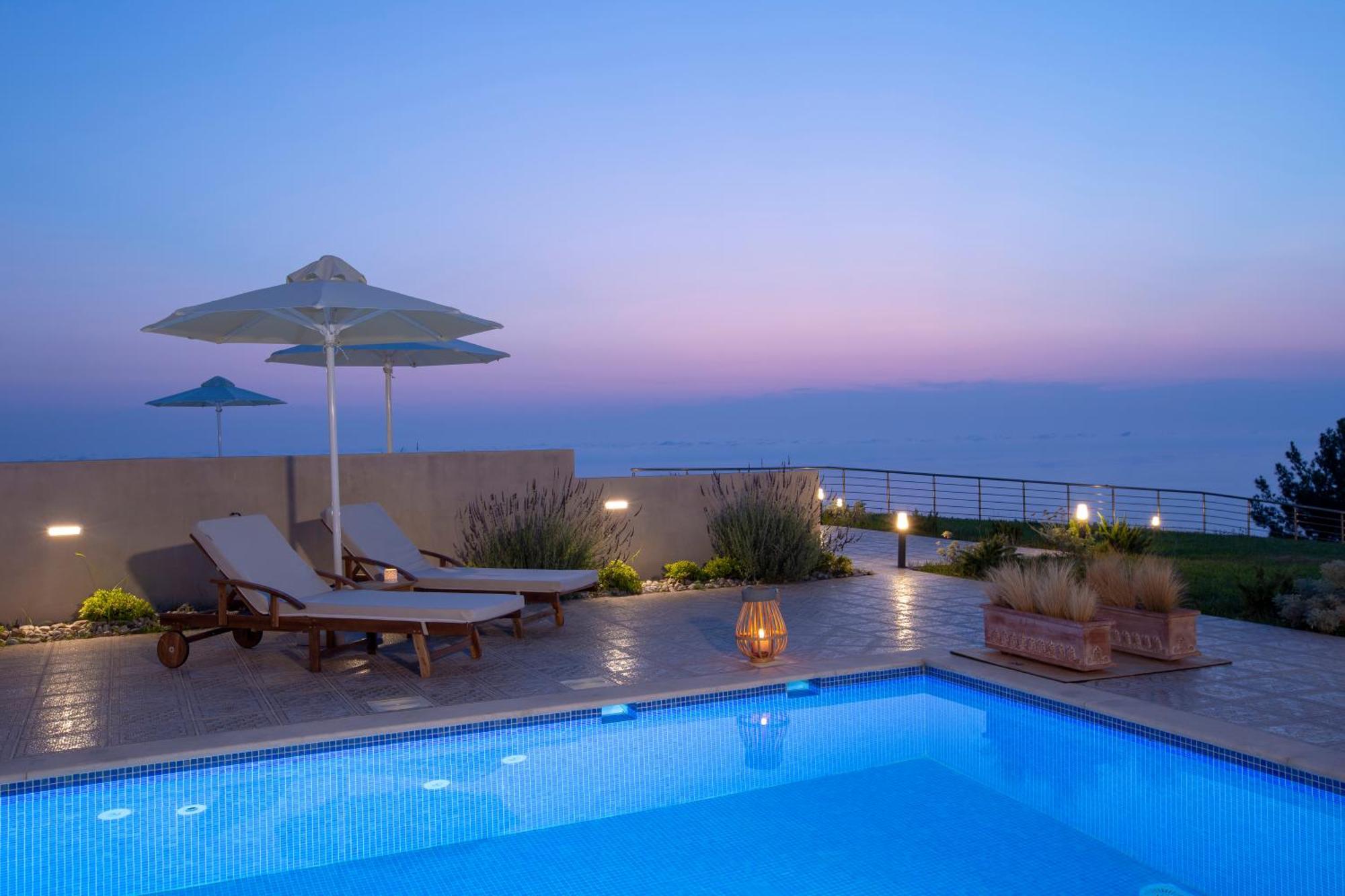 Villa Avraam Sunset With Private Heated Pools By Imagine Lefkada