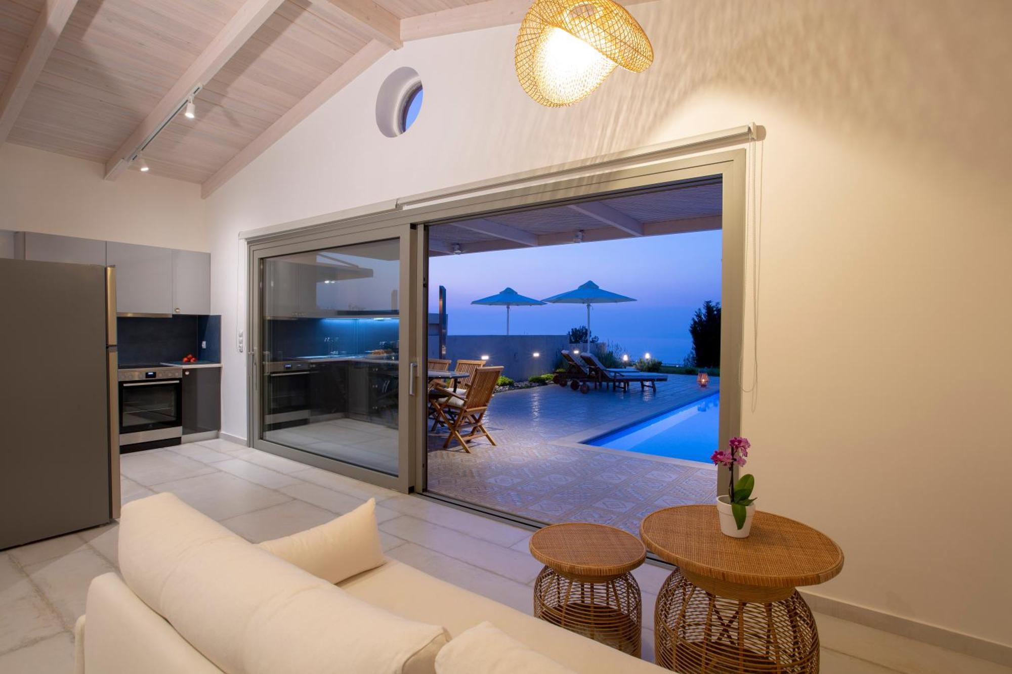 Avraam Sunset With Private Heated Pools By Imagine Lefkada Villa