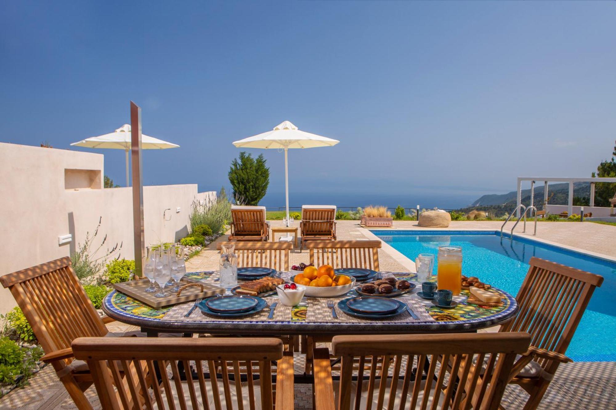Avraam Sunset With Private Heated Pools By Imagine Lefkada Villa