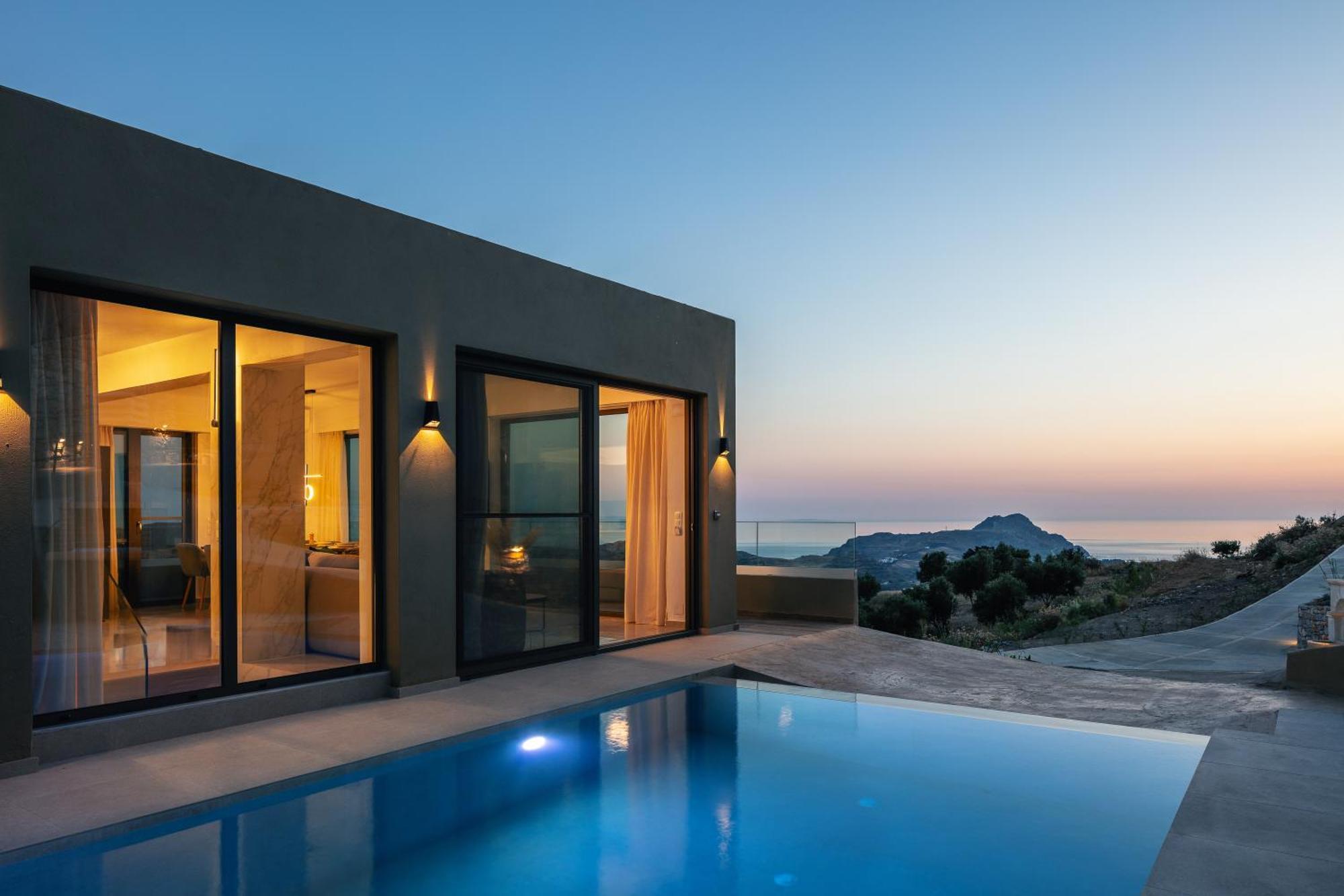 Sigma Villa, Private Swimming Pool Garden, Panoramic Sunset
