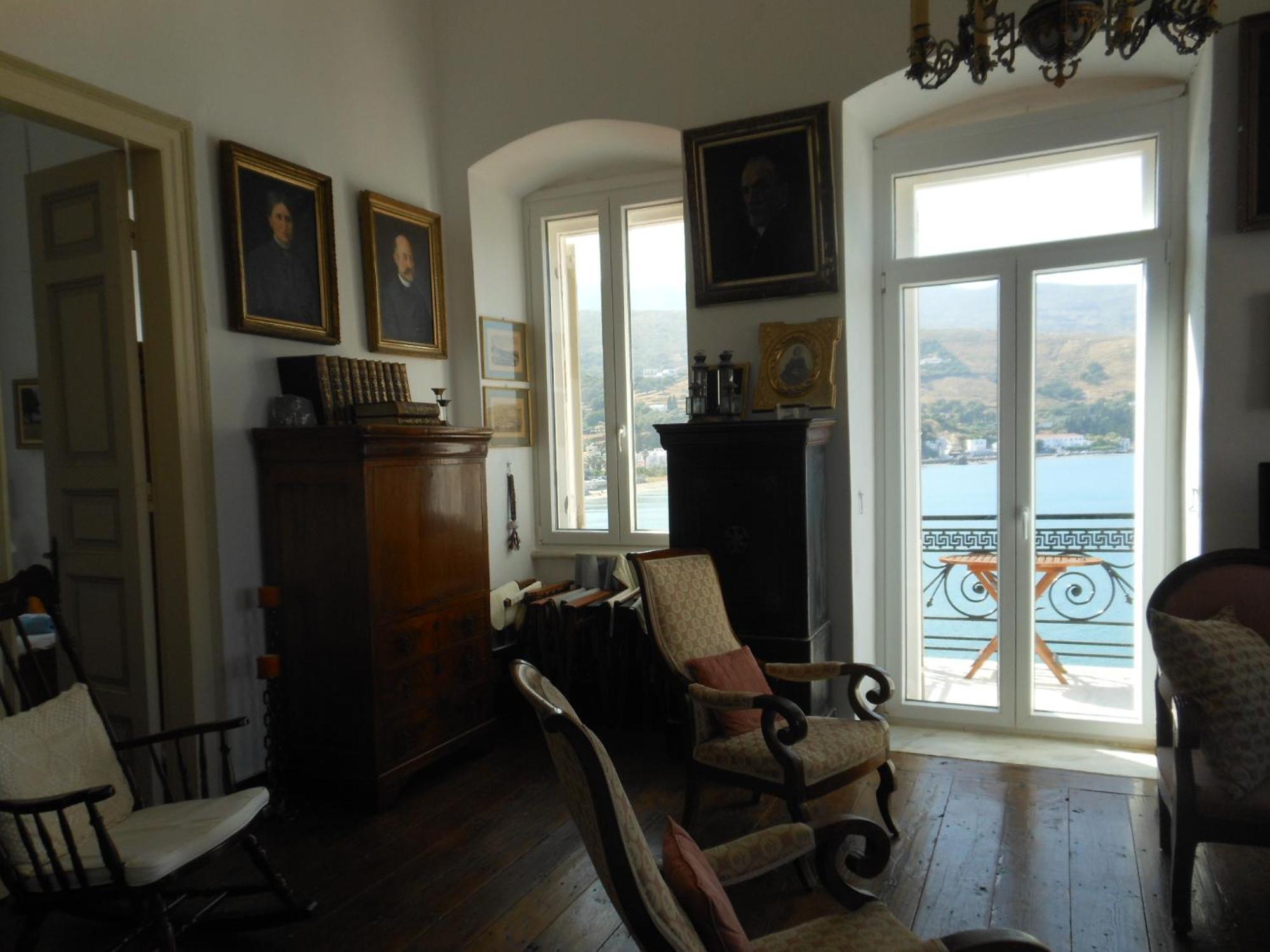 Mansion At Chora In Andros Town