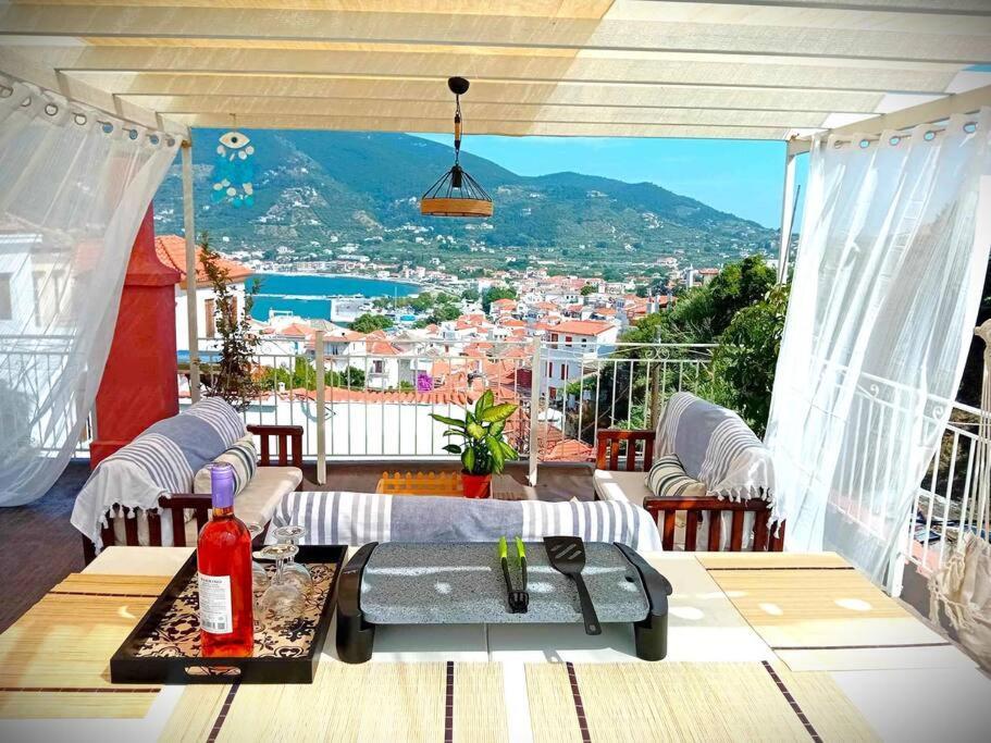 Duka's Gardenhouse * Skopelos Town