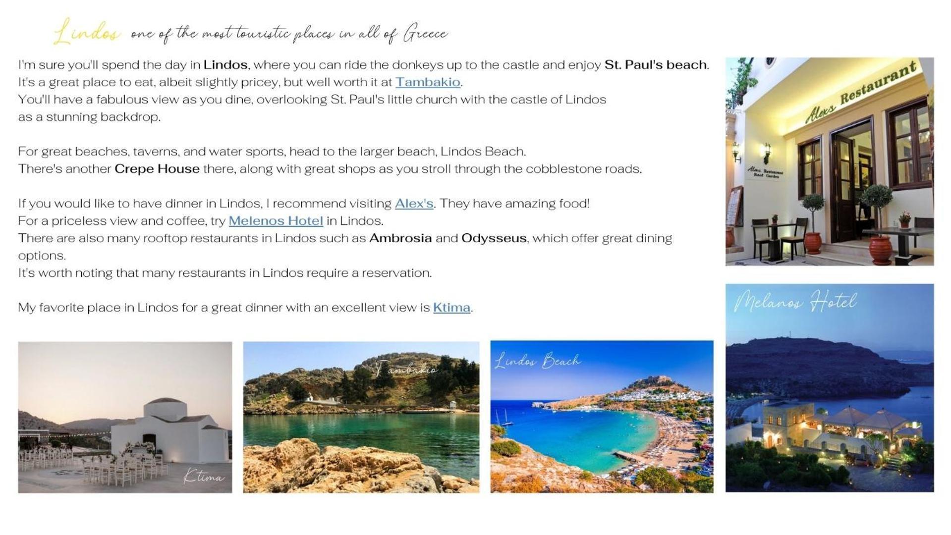 Oneiro - Voted The In Rhodes, Greece! Villa