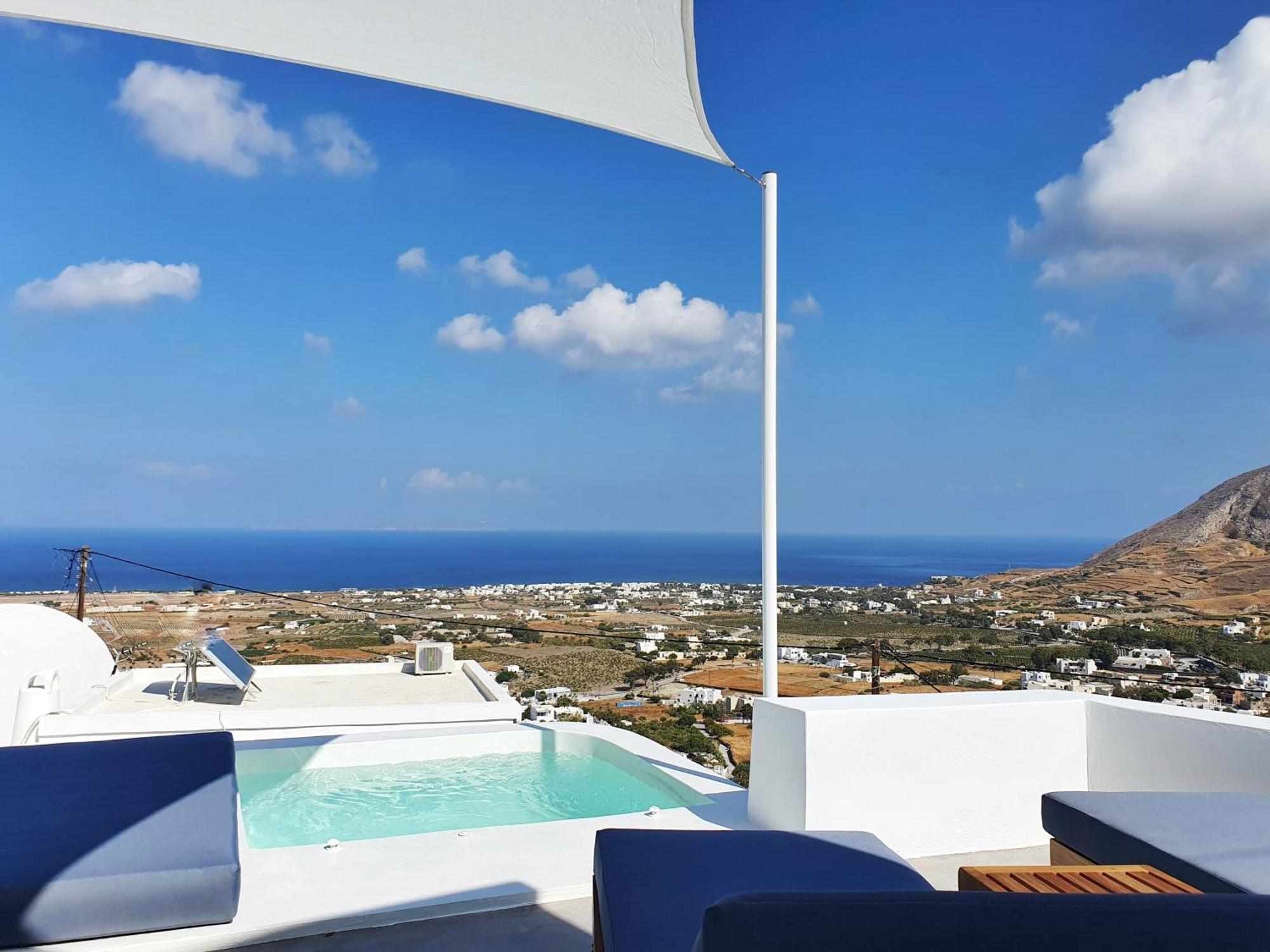 Sun Spell With Sea View-private Plunge Pool * Fira (Santorini)